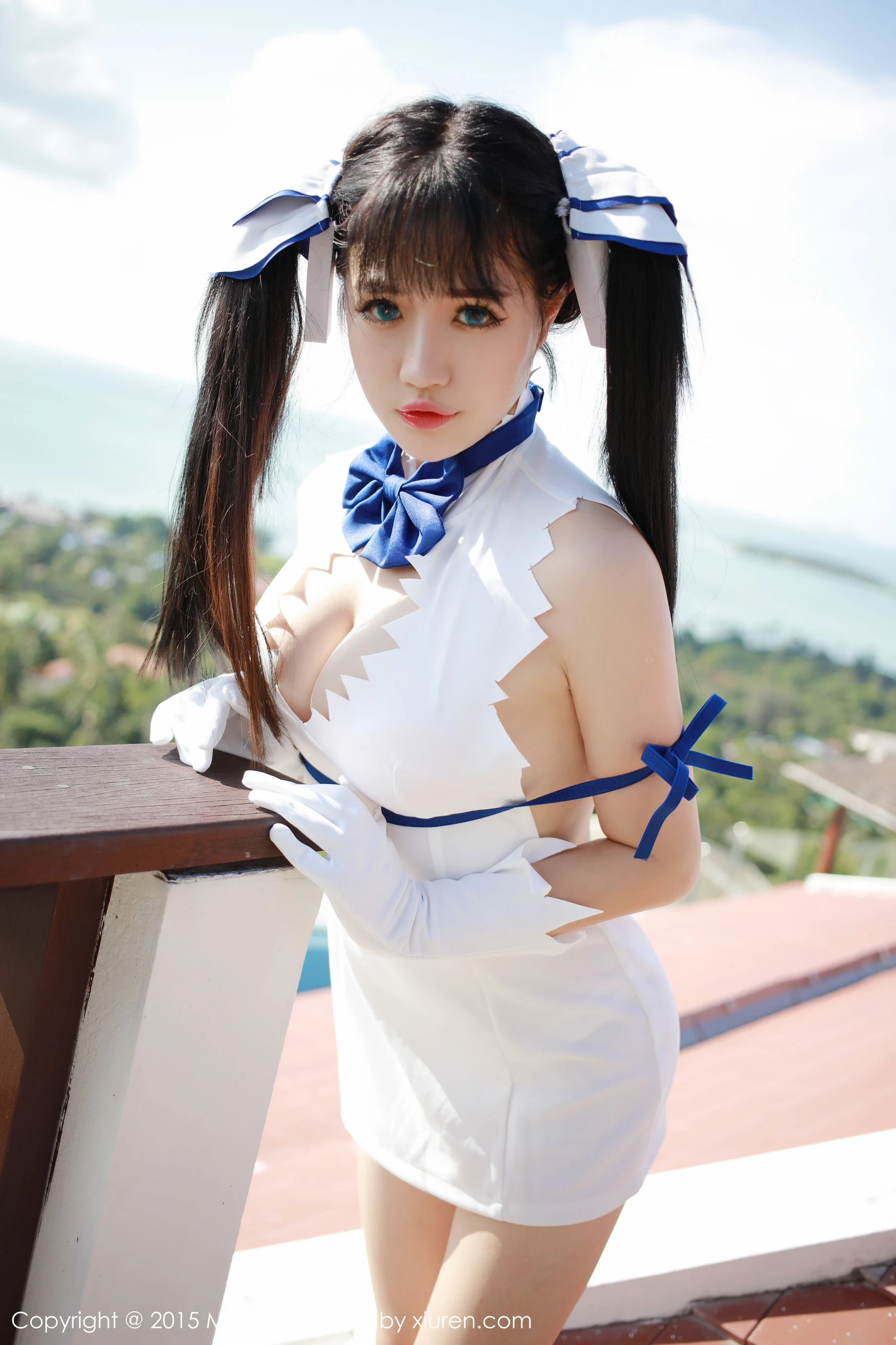 图片[2] - 徐cake《苏梅旅拍》COSPLAY+性感泳装 模范学院 Vol.036 - 机器猫次元 - 机器猫次元