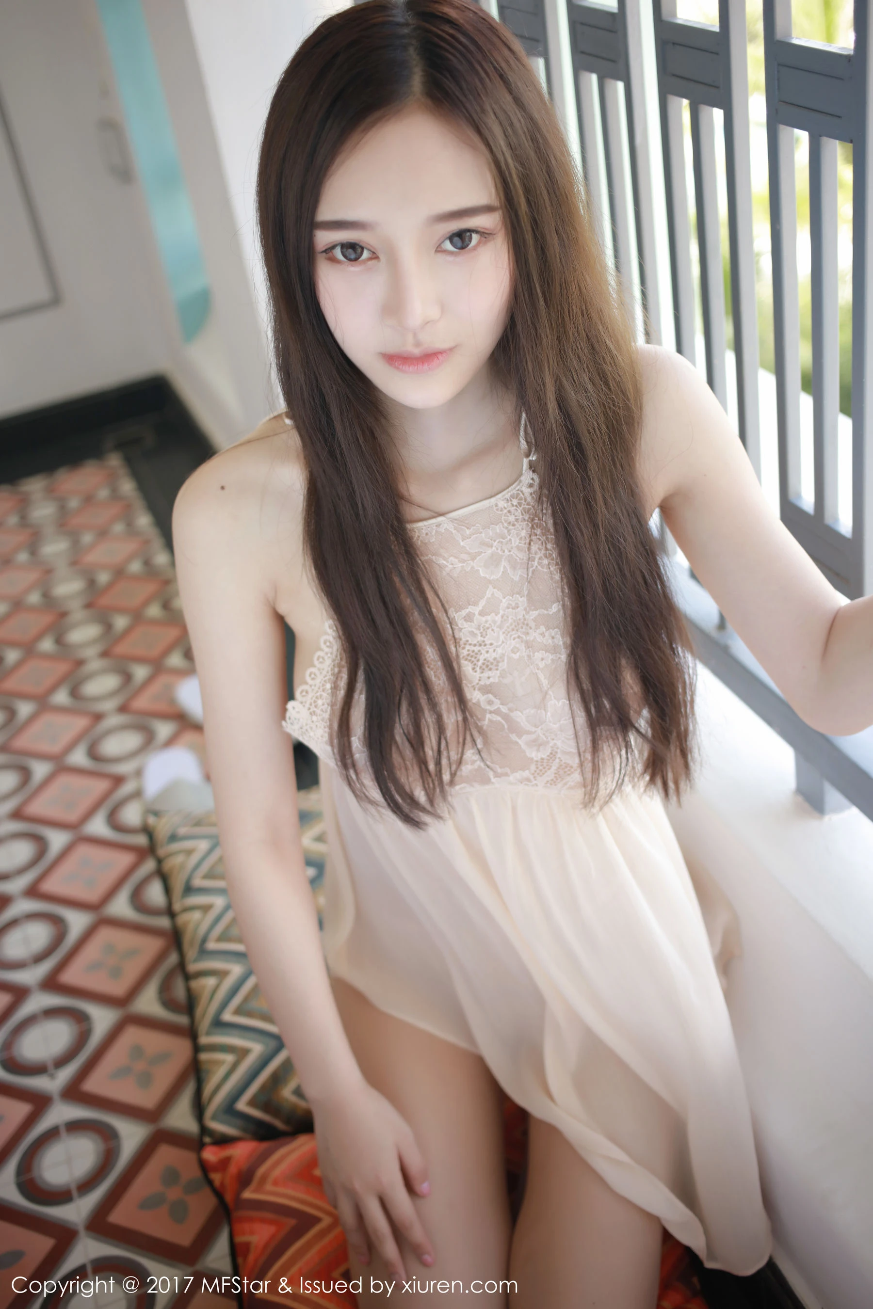 图片[1] - 唐琪儿il《蕾丝服饰装扮下的美人》 模范学院 VOL.101 - 机器猫次元 - 机器猫次元