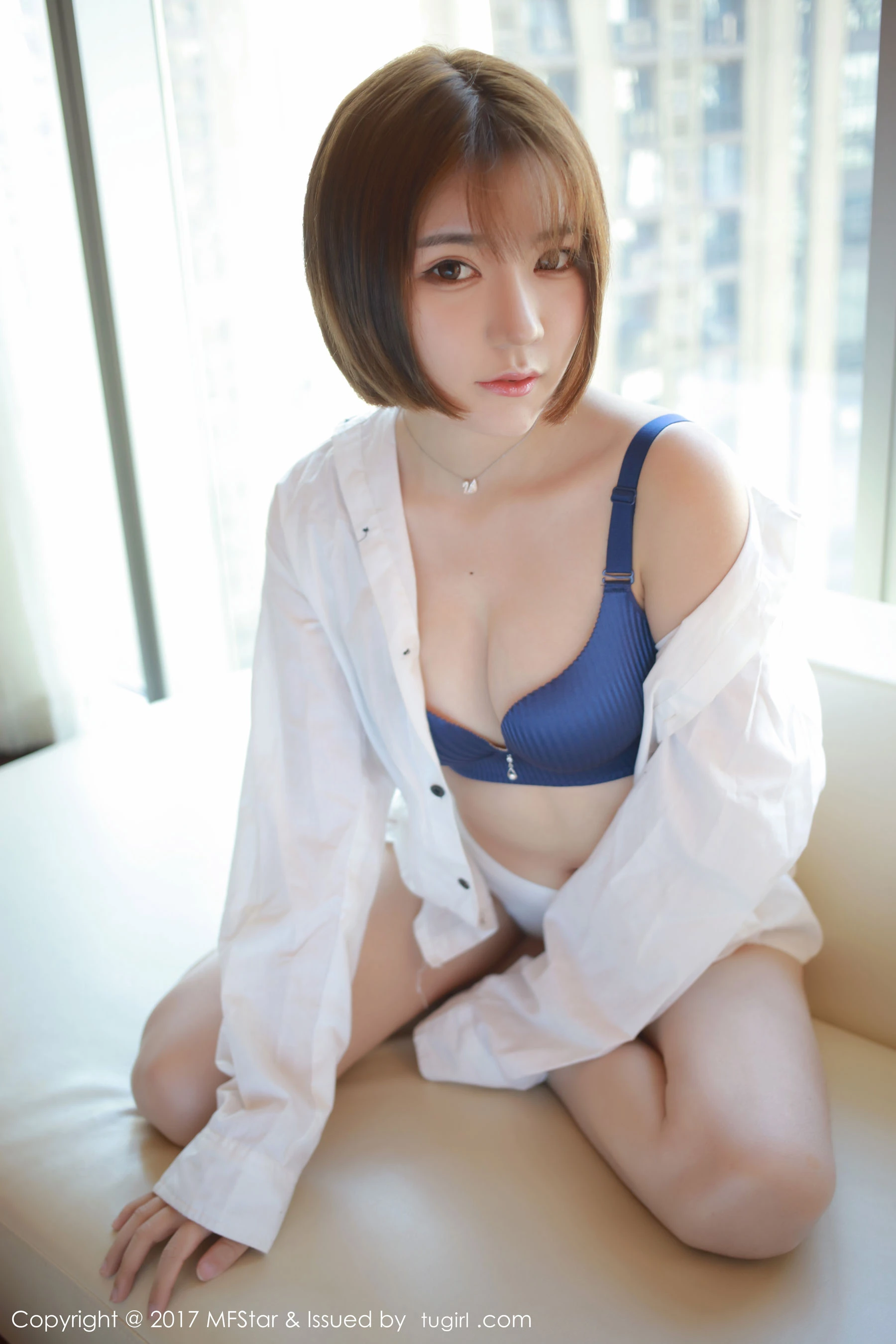 图片[2] - 冷不丁《性感衬衫与蕾丝诱惑》 模范学院 Vol.089 - 机器猫次元 - 机器猫次元