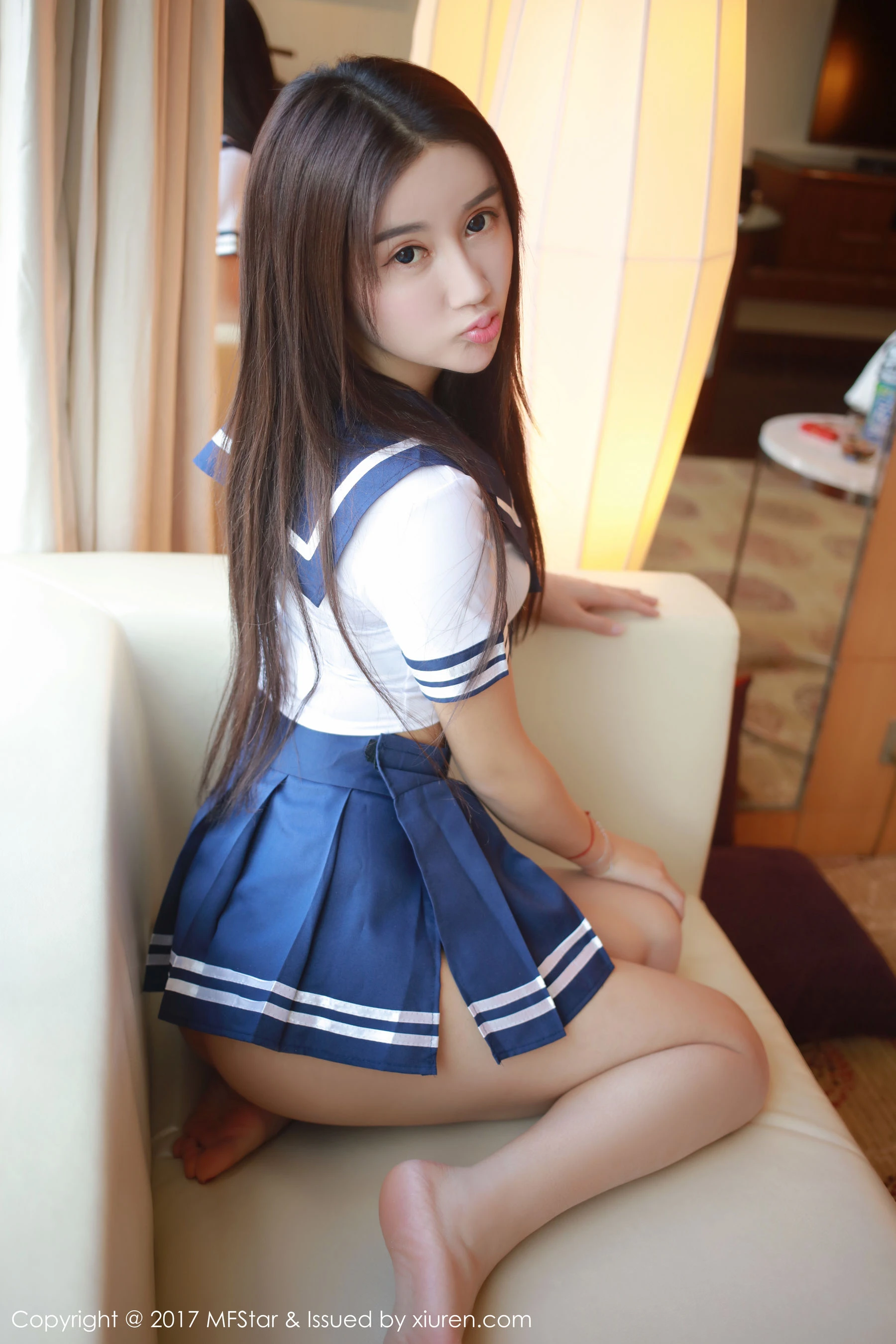 图片[4] - 程程CC《学生装+厨娘装》 模范学院 Vol.085 - 机器猫次元 - 机器猫次元