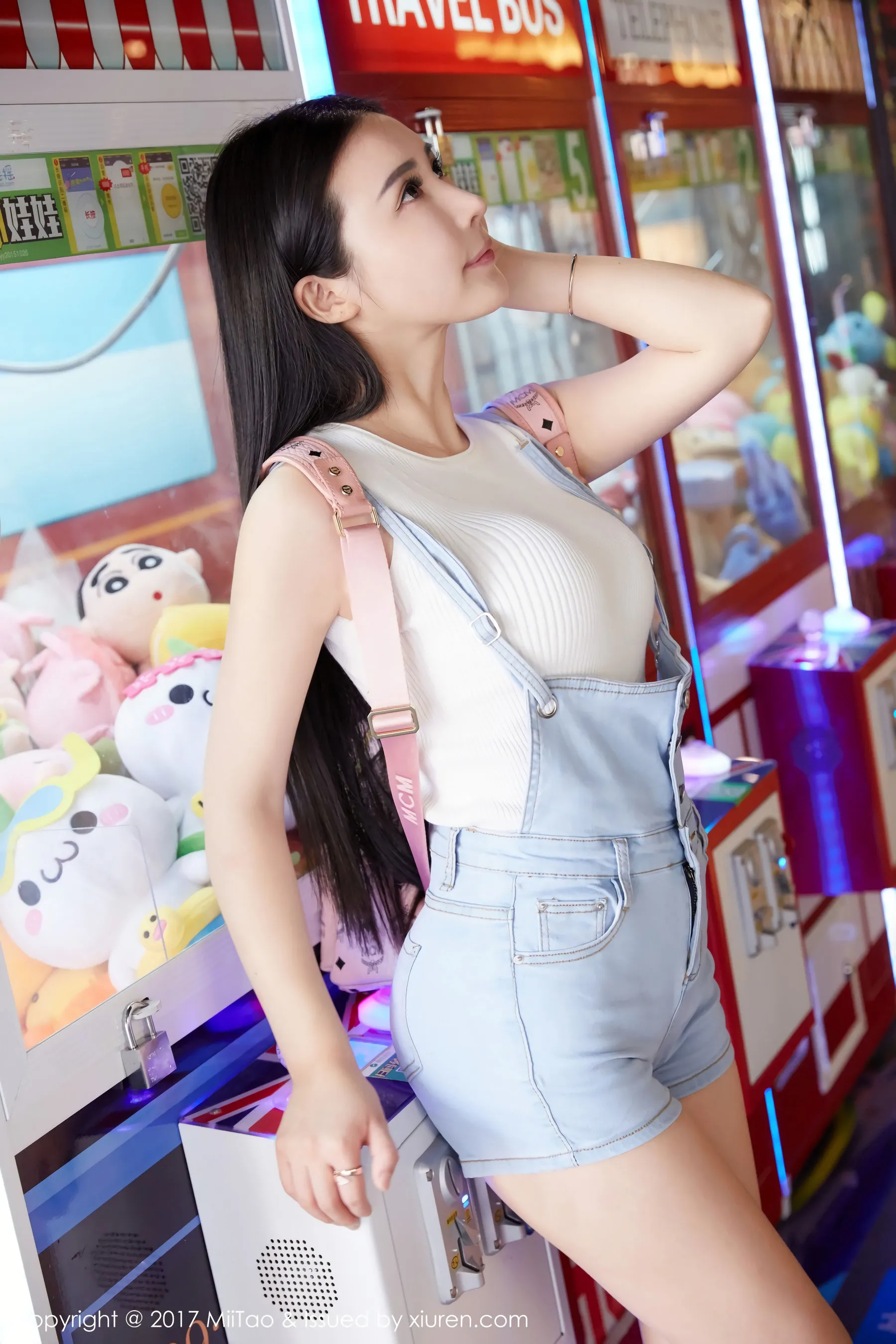 图片[2] - 萱萱Cecilia《牛仔女神+街拍》 蜜桃社 Vol.084 - 机器猫次元 - 机器猫次元