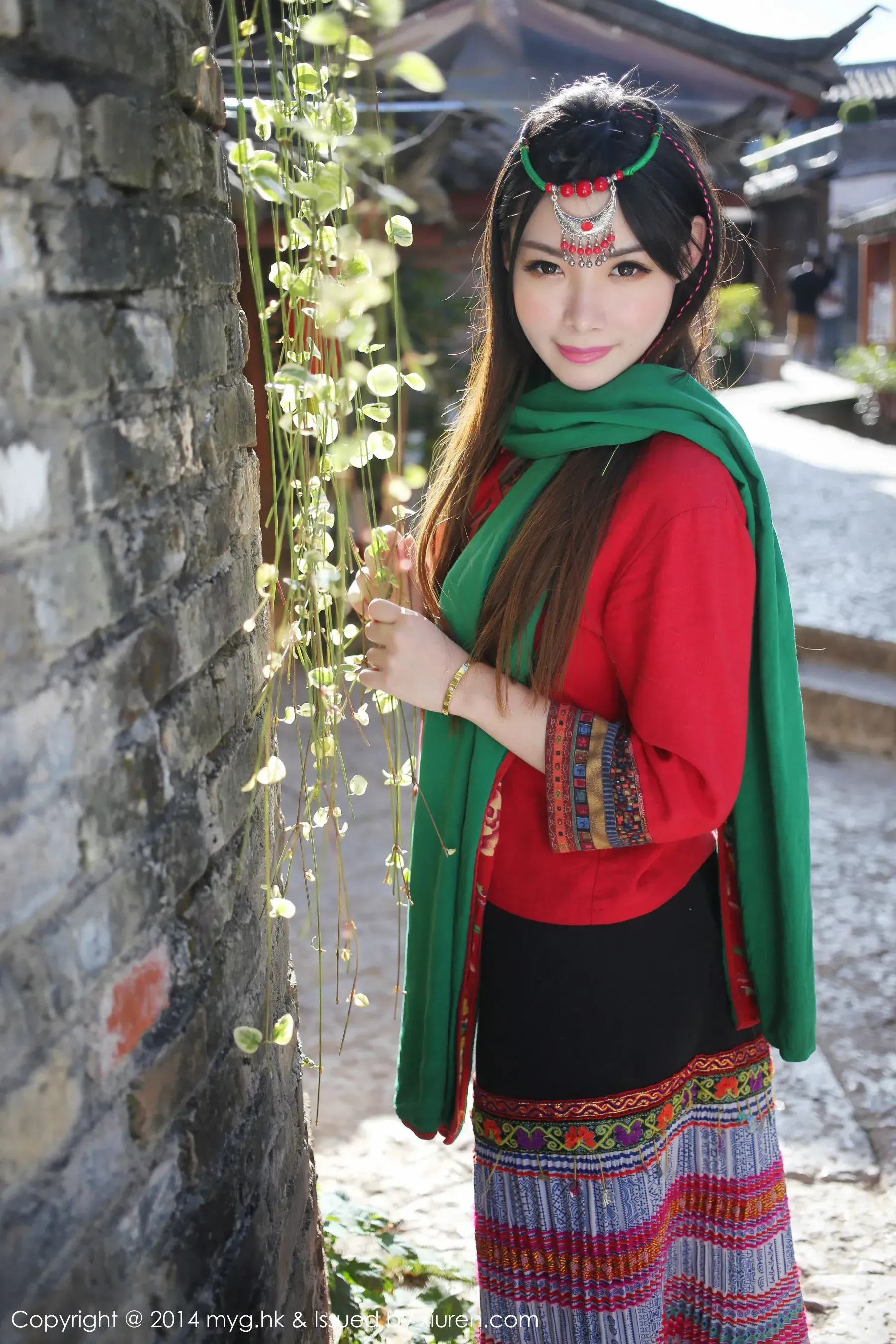图片[8] - MARA醬《民族风+女警COS+私房》 美媛馆 Vol.071 - 机器猫次元 - 机器猫次元