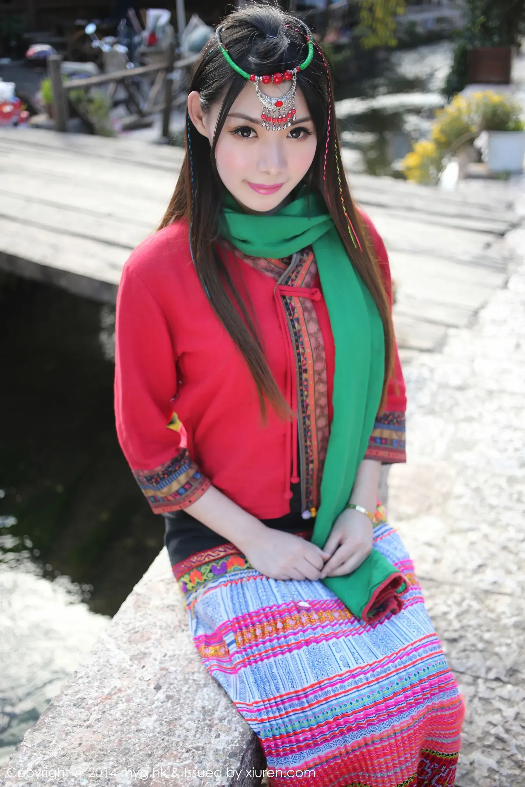 图片[4] - MARA醬《民族风+女警COS+私房》 美媛馆 Vol.071 - 机器猫次元 - 机器猫次元