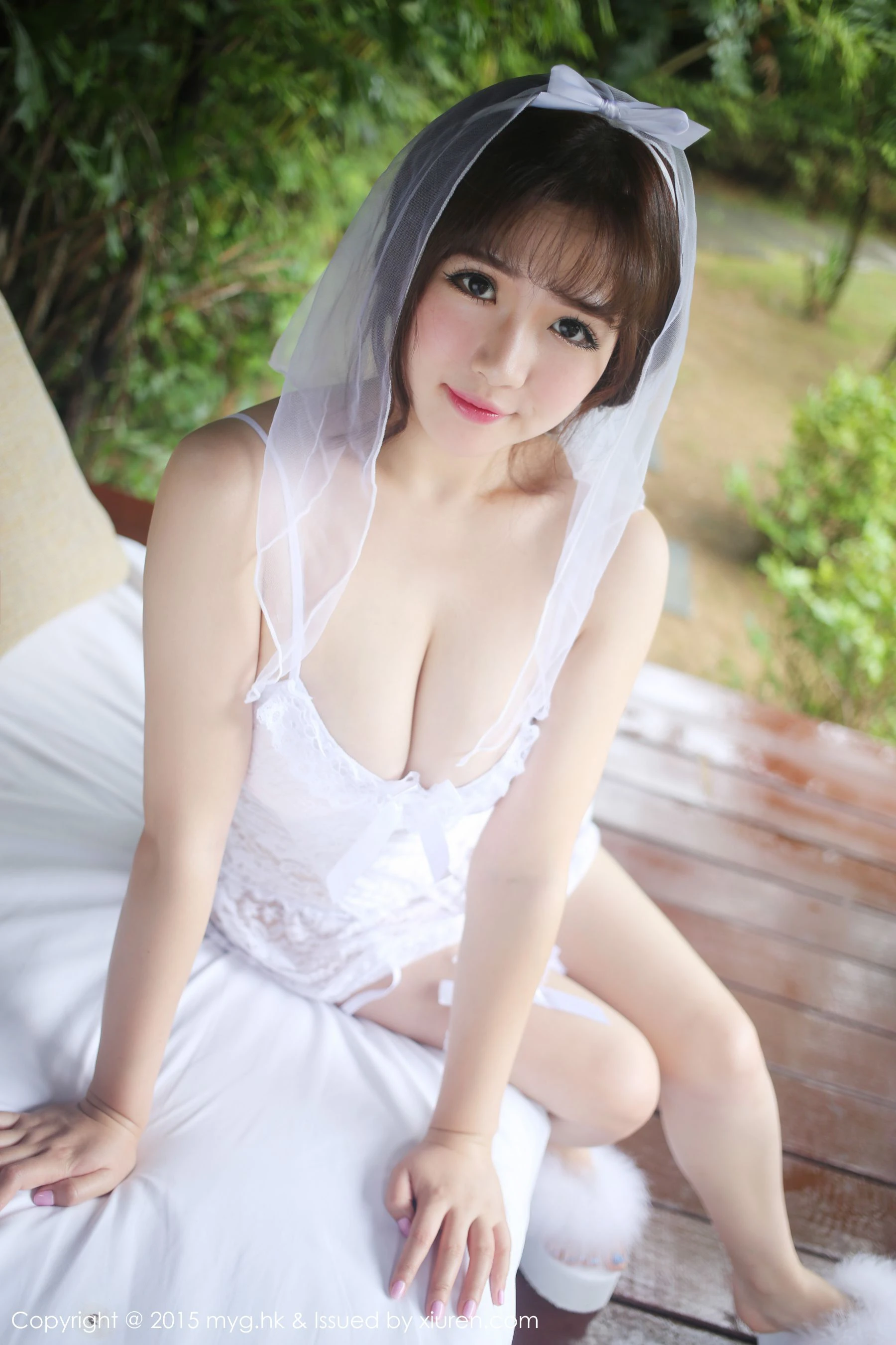 图片[1] - 徐cake《白色婚纱系列》 美媛馆 Vol.165 - 机器猫次元 - 机器猫次元