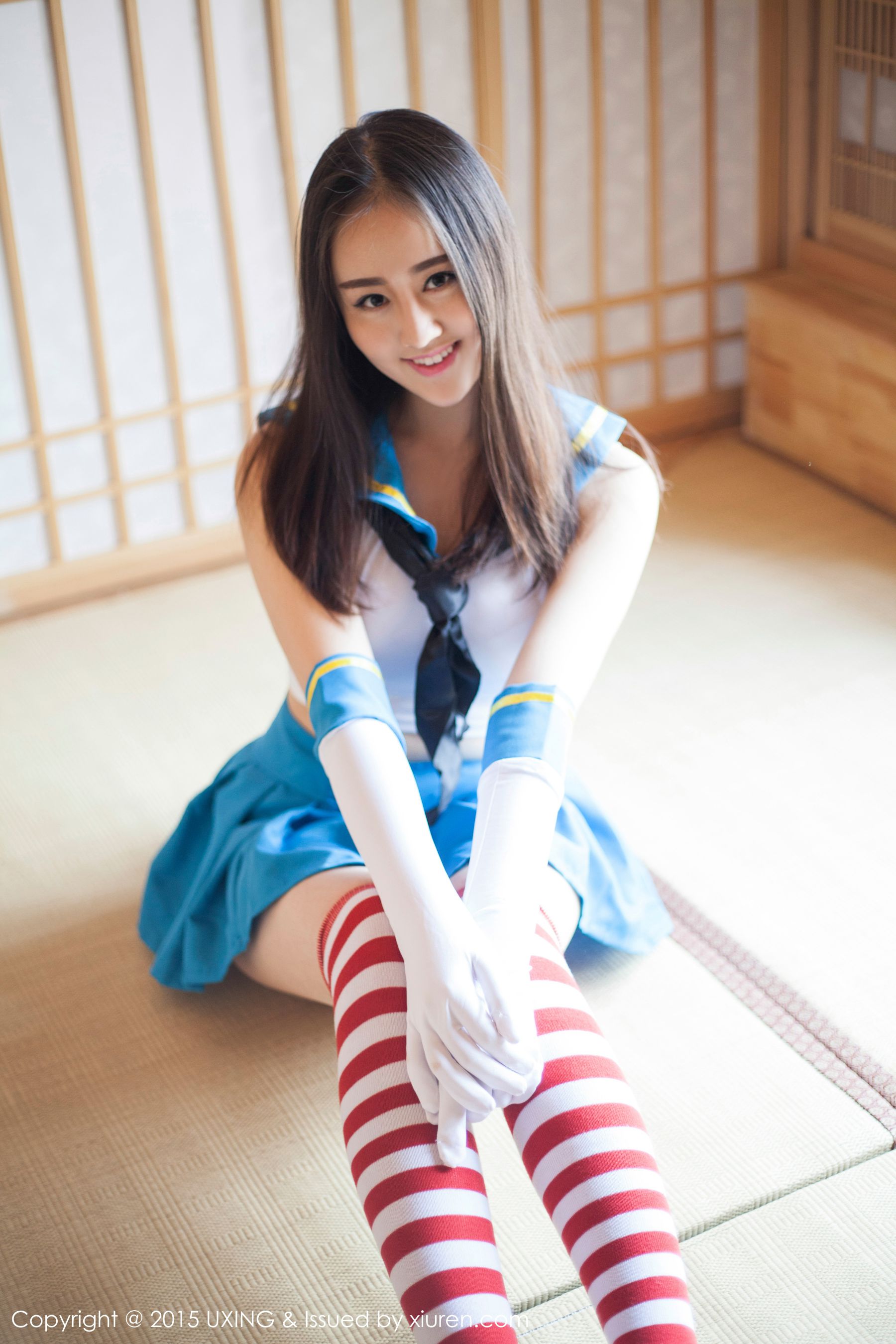 图片[4] - Romi王朝朝 - 美少女校服系列写真集 UXING优星馆 Vol.005 [62P] - 机器猫次元 - 机器猫次元