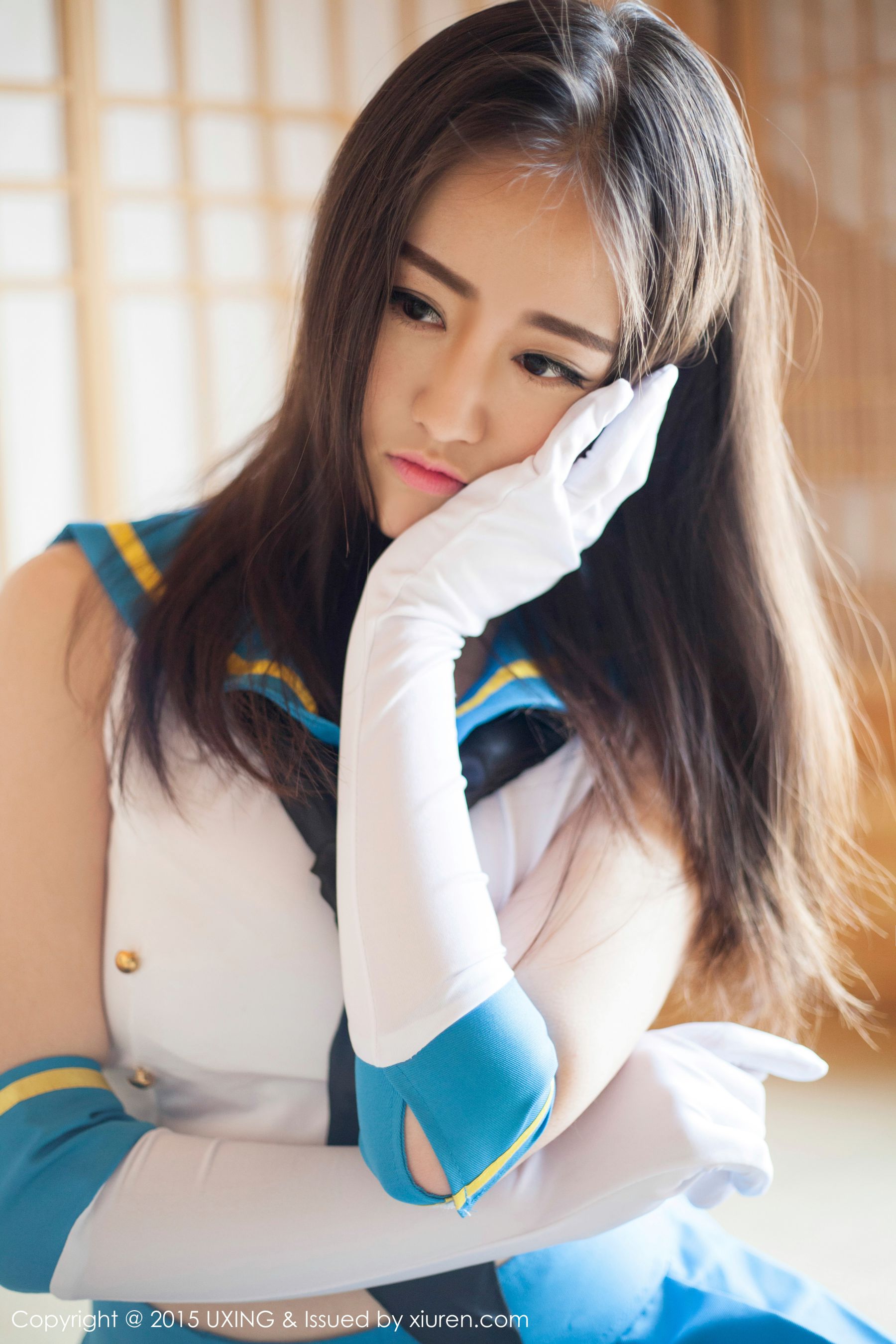 图片[6] - Romi王朝朝 - 美少女校服系列写真集 UXING优星馆 Vol.005 [62P] - 机器猫次元 - 机器猫次元