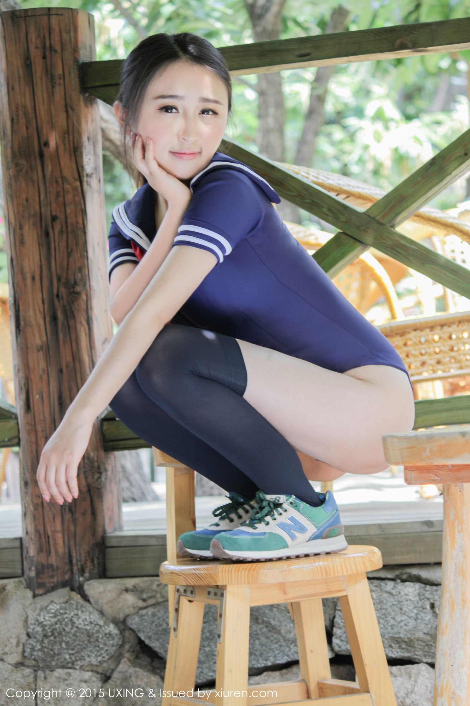 图片[8] - 煊煊sunny - 水手服泳装少女 UXING优星馆 Vol.017 写真集 [50P] - 机器猫次元 - 机器猫次元