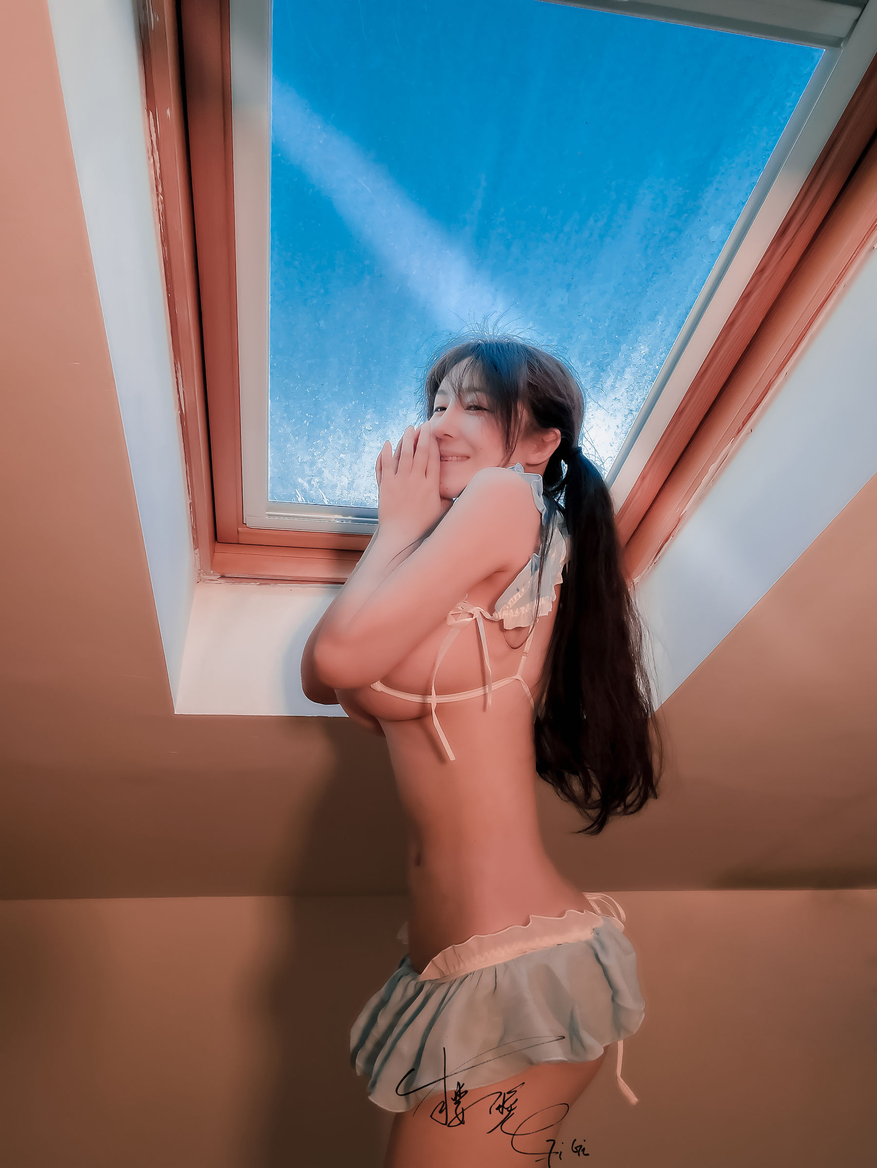 图片[4] - 网络红人樱晚gigi - 蓝色比基尼 [25P] - 机器猫次元 - 机器猫次元