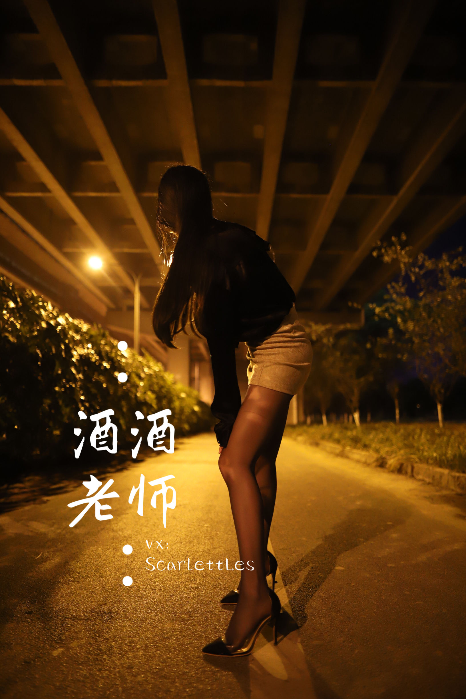 图片[6] - 酒酒老师 - 桥下的户外丝袜课堂 [88P] - 机器猫次元 - 机器猫次元