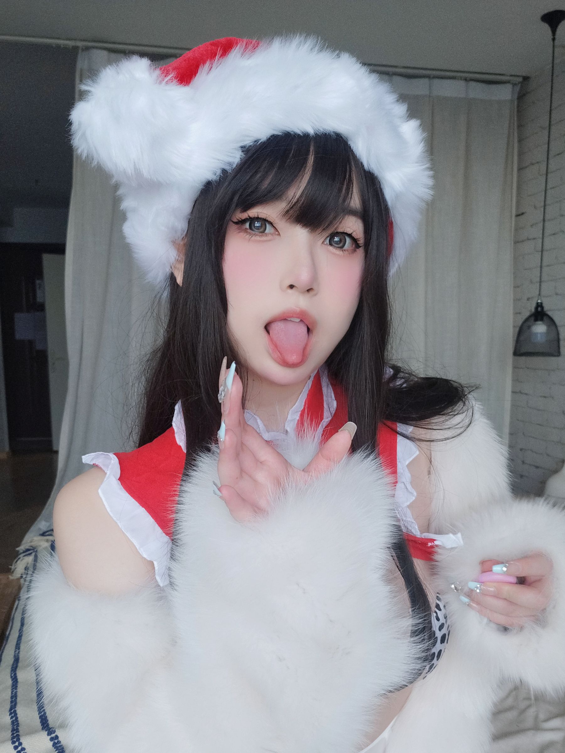 图片[8] - 女主K - 圣诞特辑 [71P] - 机器猫次元 - 机器猫次元