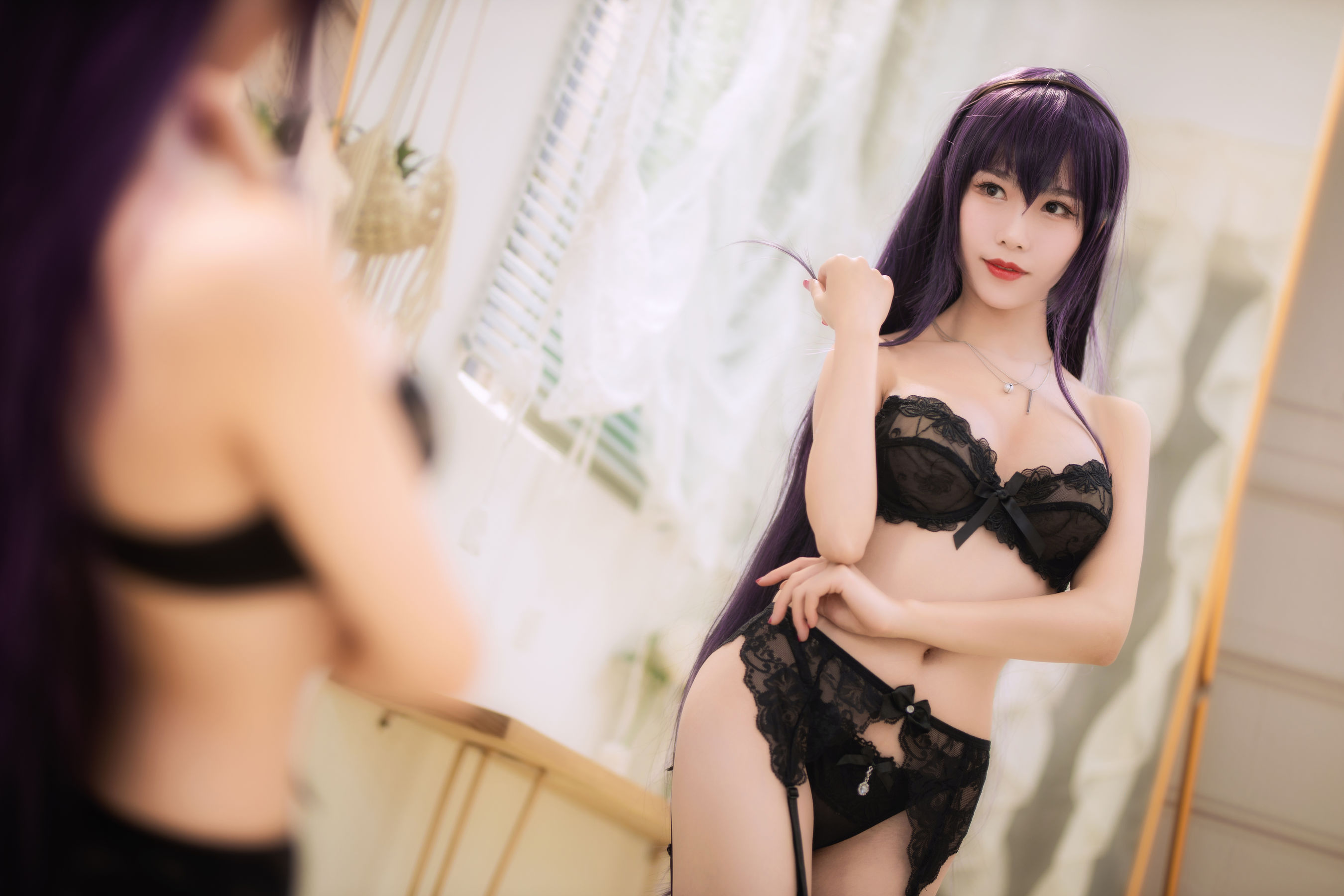 图片[4] - 抖娘-利世 - 霞之丘诗羽 内衣 [28P] - 机器猫次元 - 机器猫次元