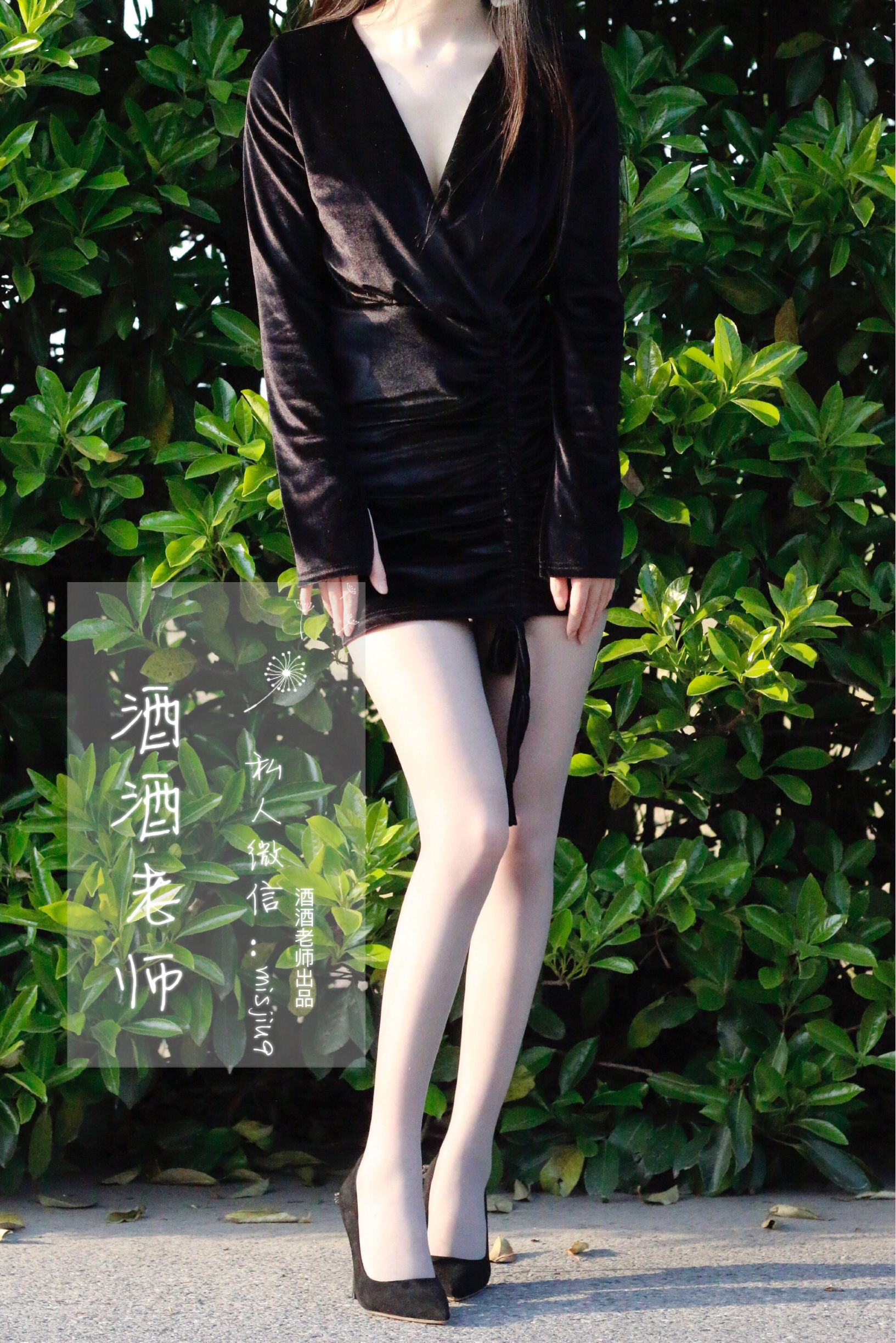 图片[5] - 酒酒老师 - 黄昏光影高跟秀 [56P] - 机器猫次元 - 机器猫次元