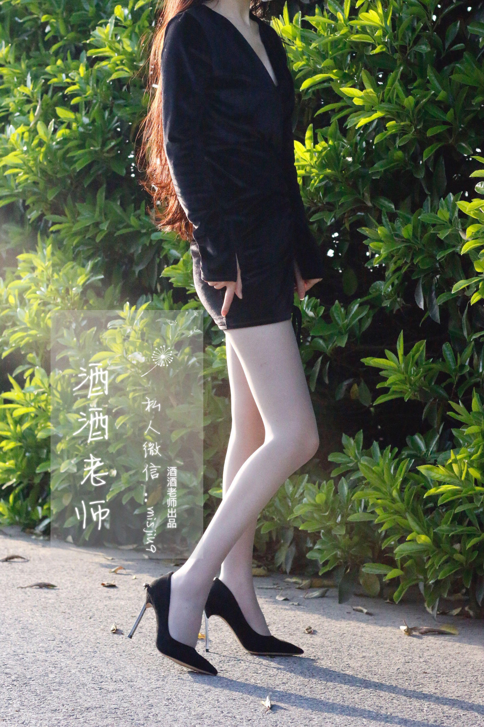 图片[3] - 酒酒老师 - 黄昏光影高跟秀 [56P] - 机器猫次元 - 机器猫次元
