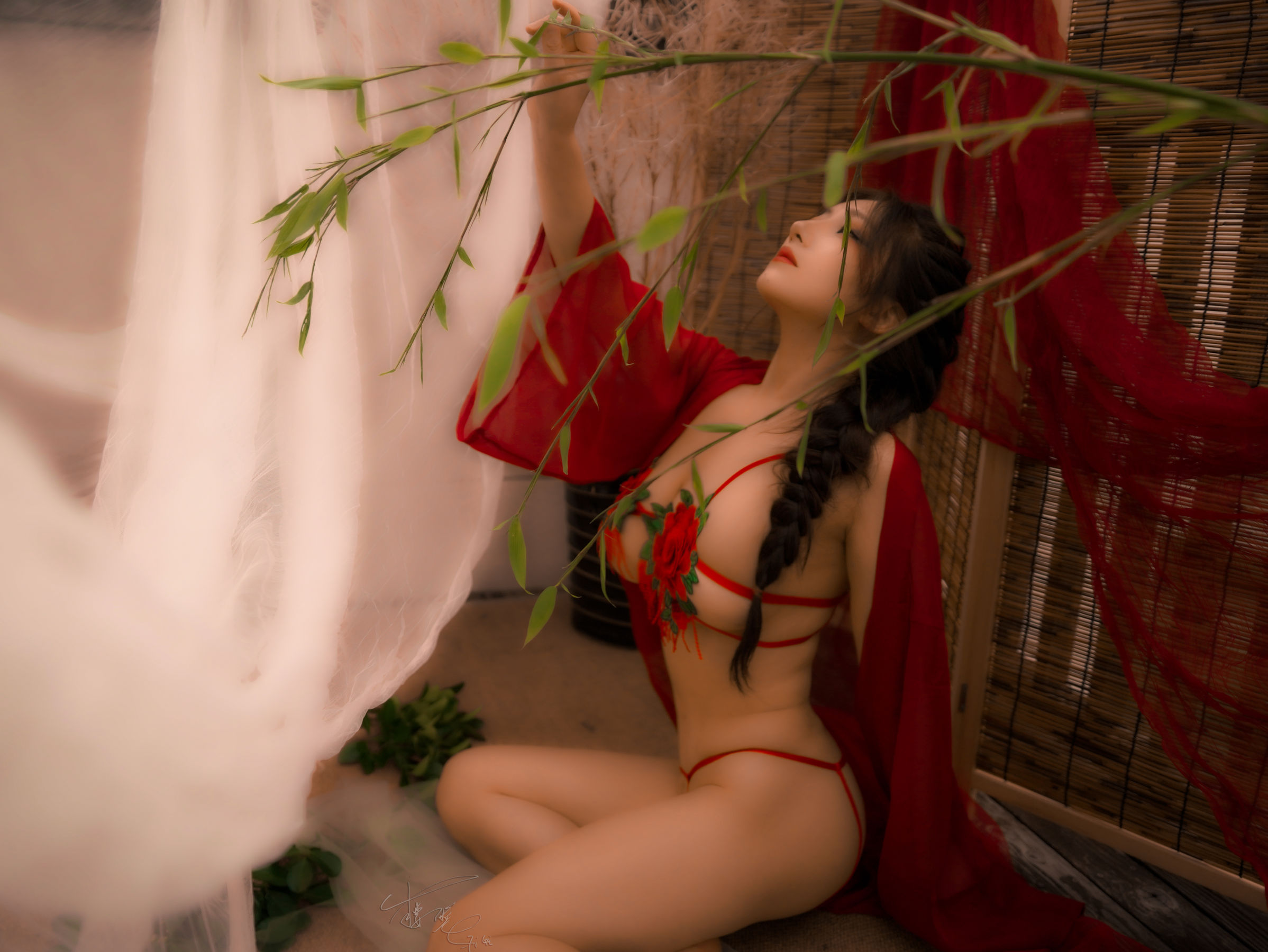 图片[1] - 网络红人樱晚gigi - 胭花 [21P] - 机器猫次元 - 机器猫次元