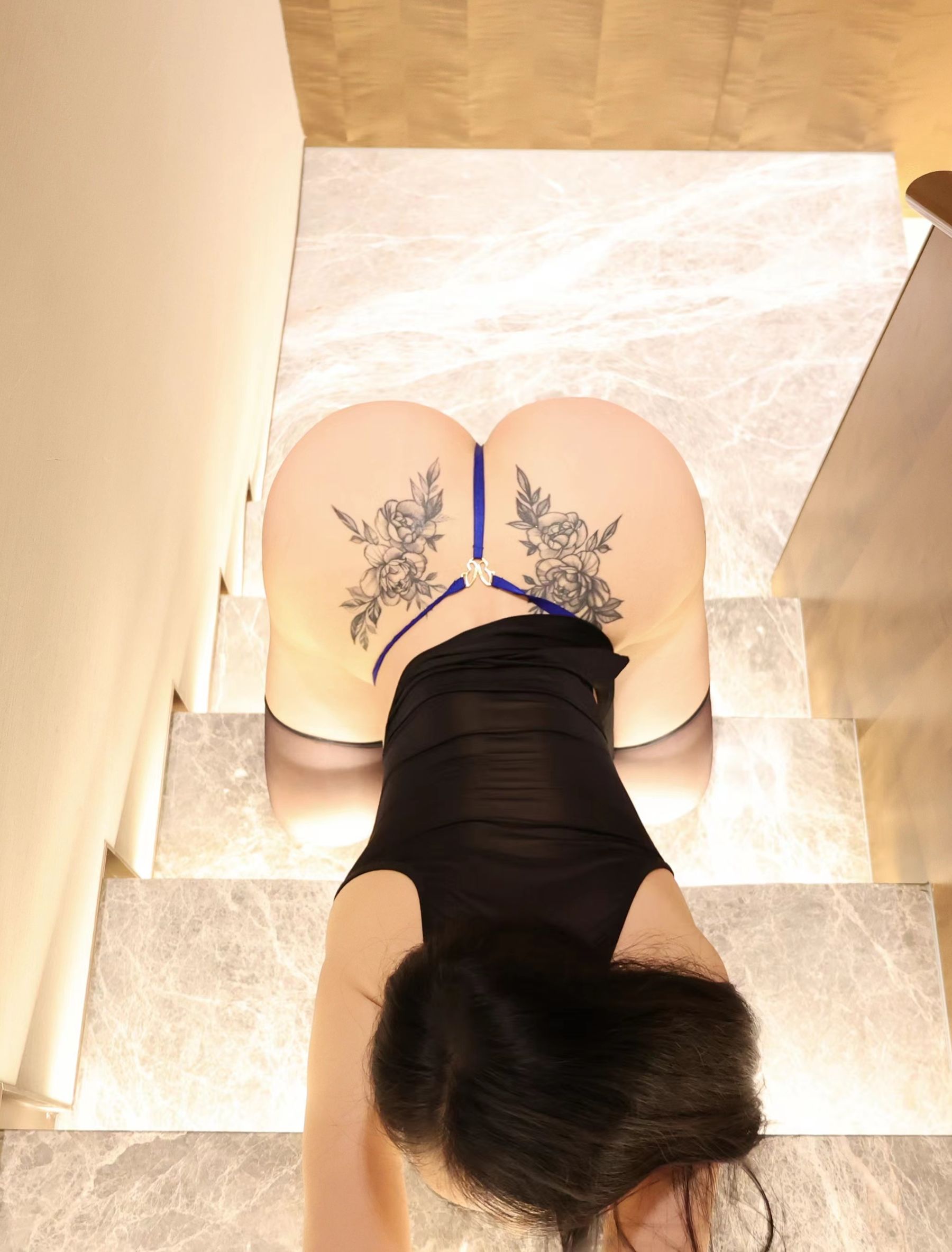 图片[3] - 美臀女神左公子666 - 渔网连体 [28P] - 机器猫次元 - 机器猫次元