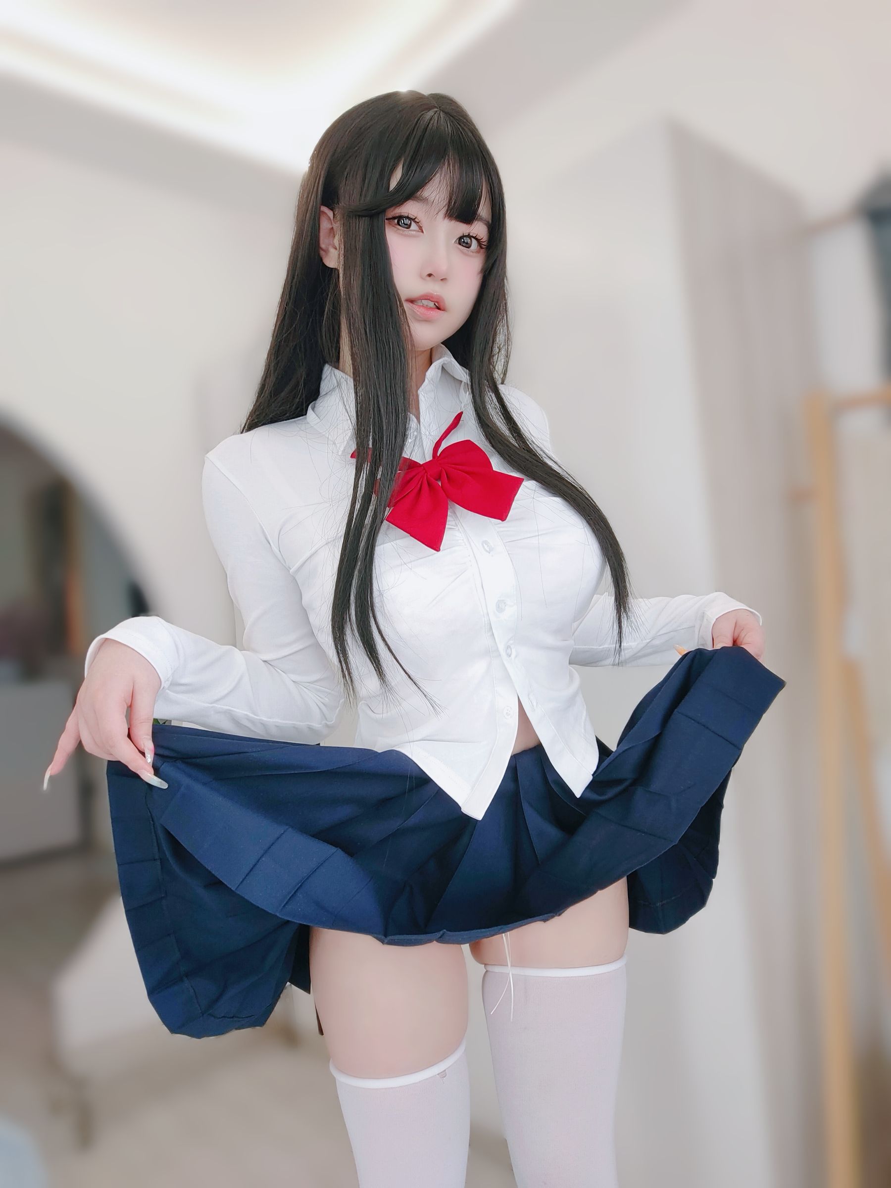 图片[1] - 女主K - 清纯女友 [110P] - 机器猫次元 - 机器猫次元