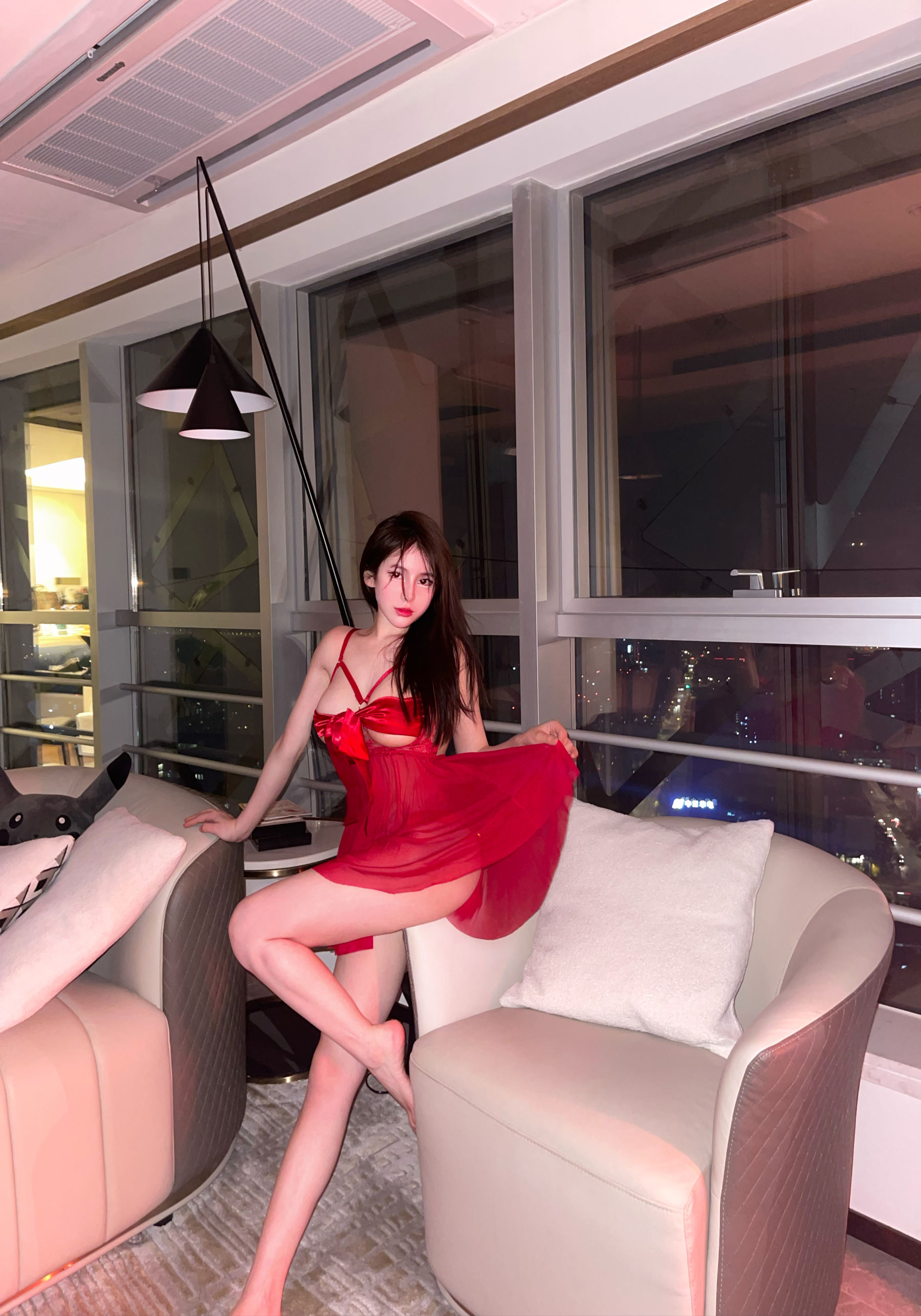 图片[5] - 奔跑的晶骡儿 - 红裙 [45P] - 机器猫次元 - 机器猫次元