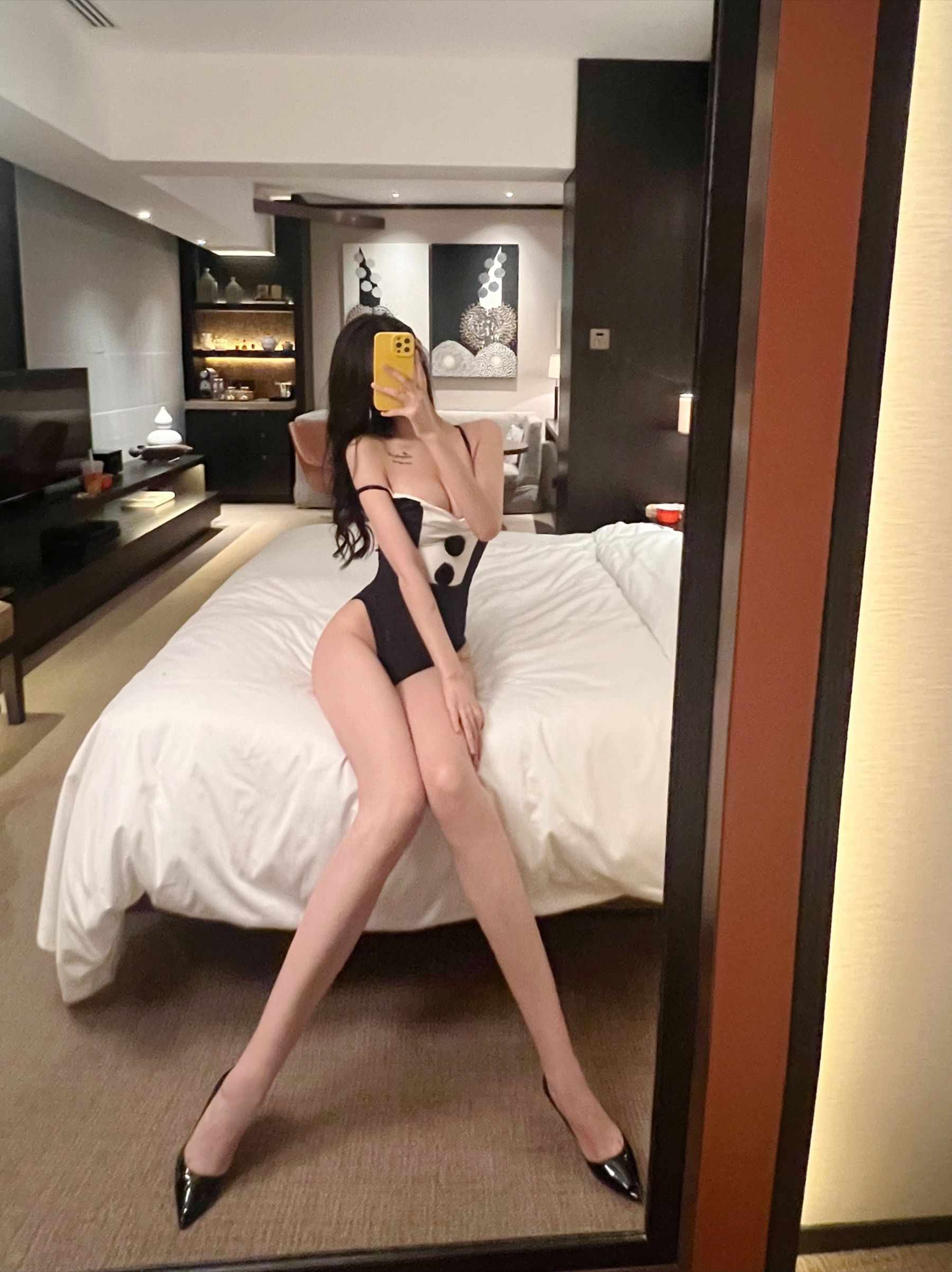 图片[8] - 葛征GEZHENG - 黑色连体御姐 [22P] - 机器猫次元 - 机器猫次元