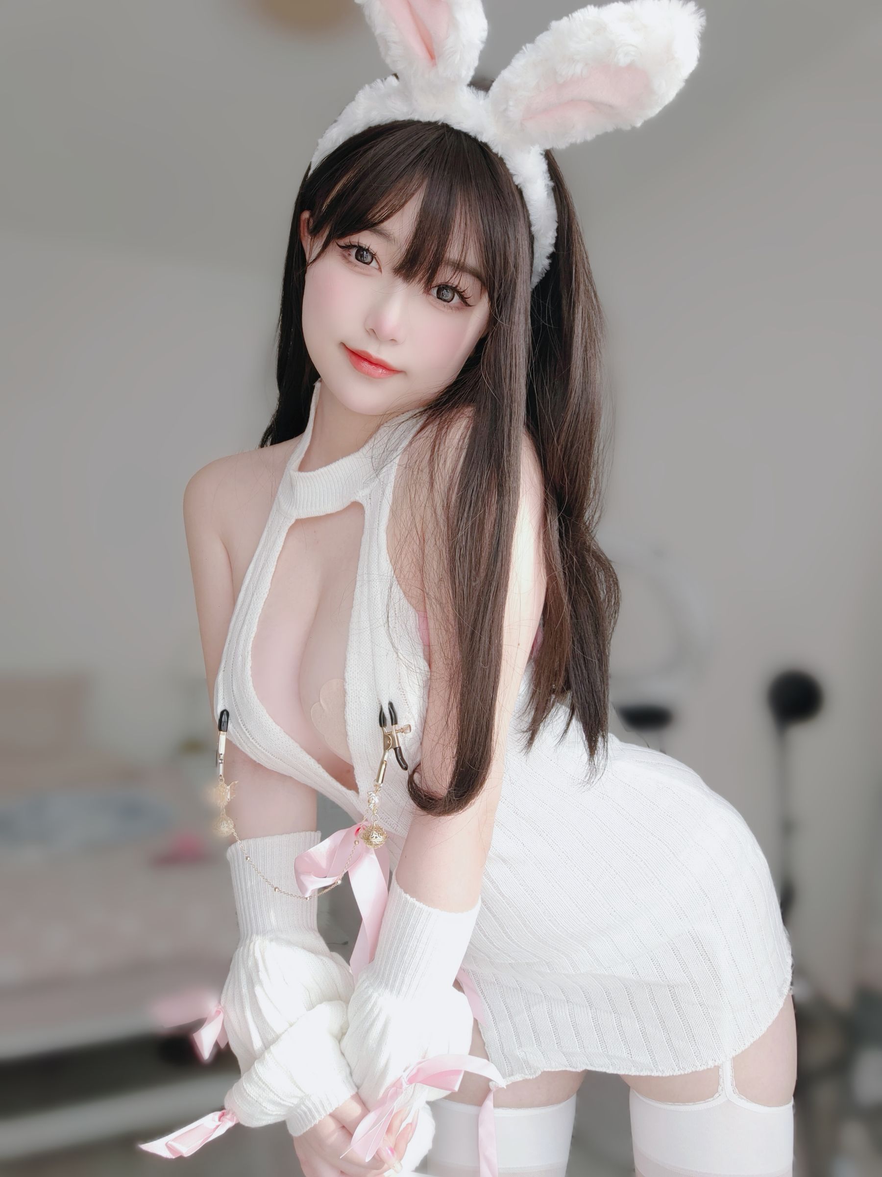 图片[5] - 女主K - 白丝兔女郎 [102P] - 机器猫次元 - 机器猫次元