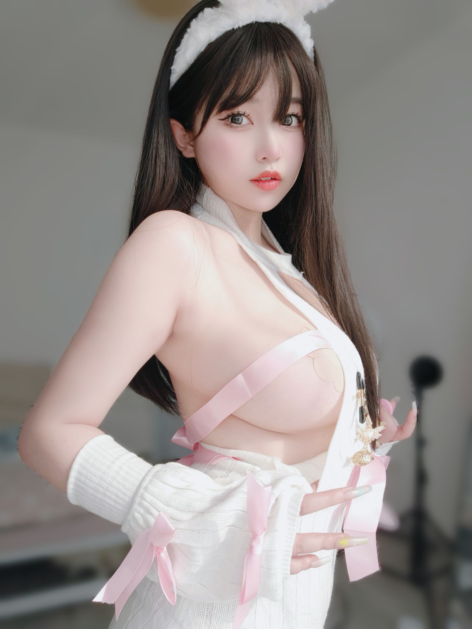 图片[4] - 女主K - 白丝兔女郎 [102P] - 机器猫次元 - 机器猫次元