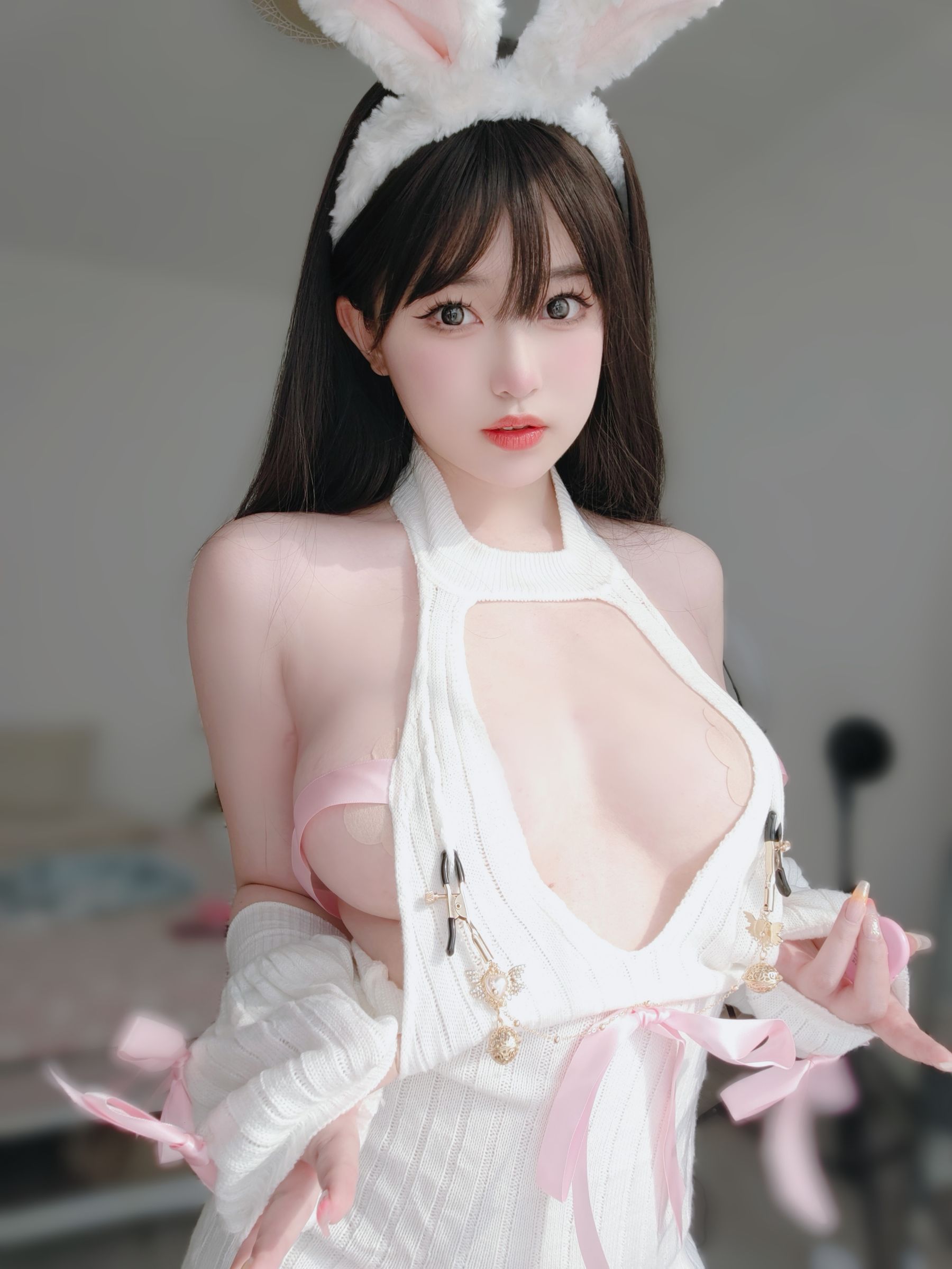 图片[7] - 女主K - 白丝兔女郎 [102P] - 机器猫次元 - 机器猫次元