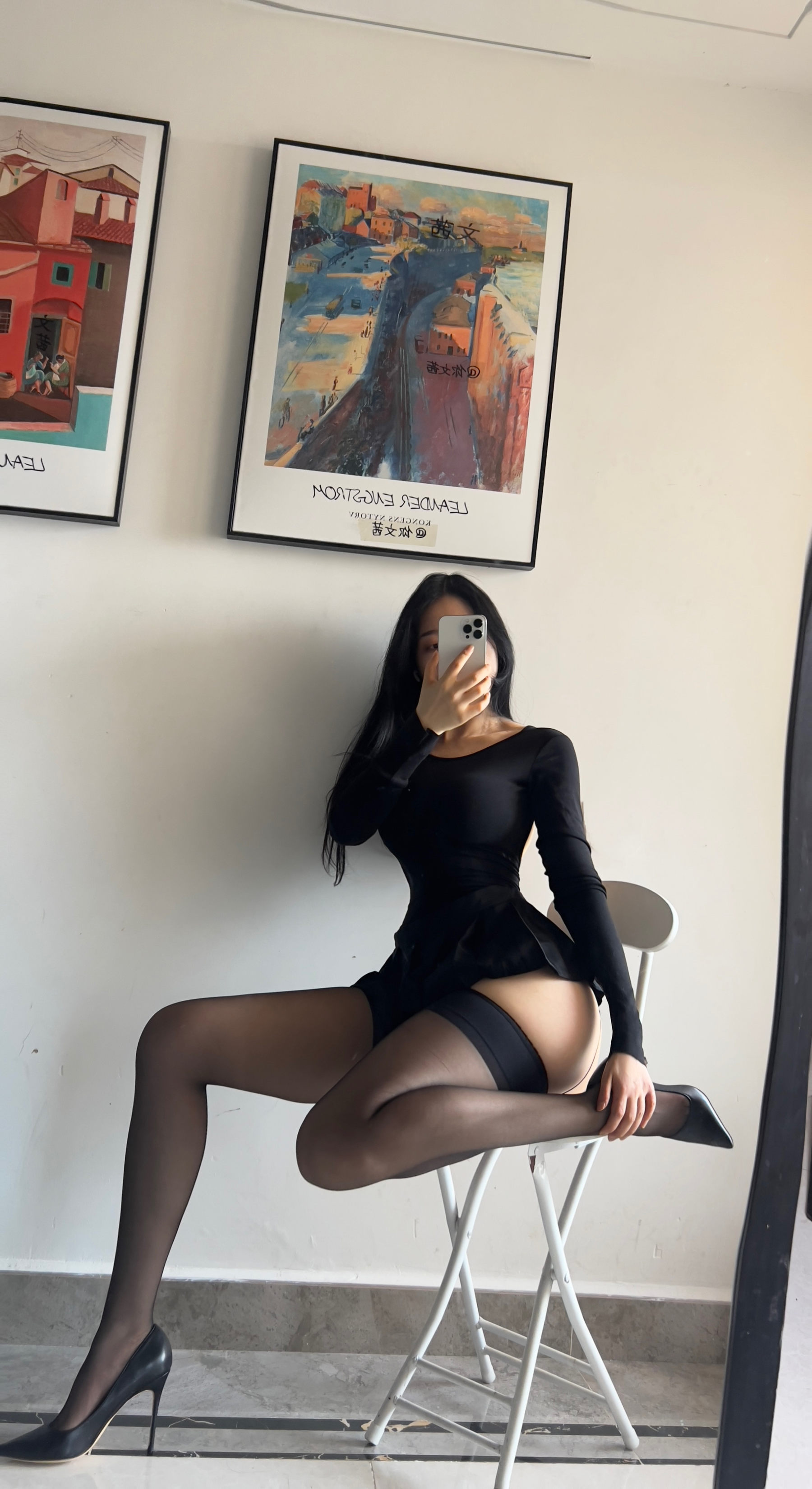 图片[4] - Cool文茜 - 吊带黑色 [19P] - 机器猫次元 - 机器猫次元