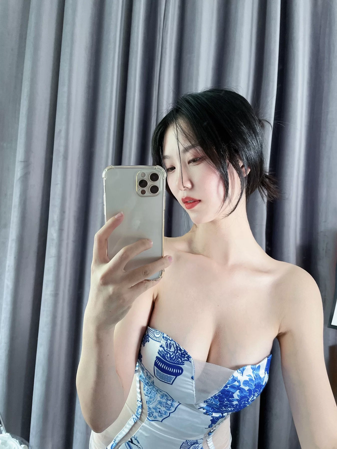 图片[2] - 抖娘-利世 - 青花瓷旗袍 [15P] - 机器猫次元 - 机器猫次元