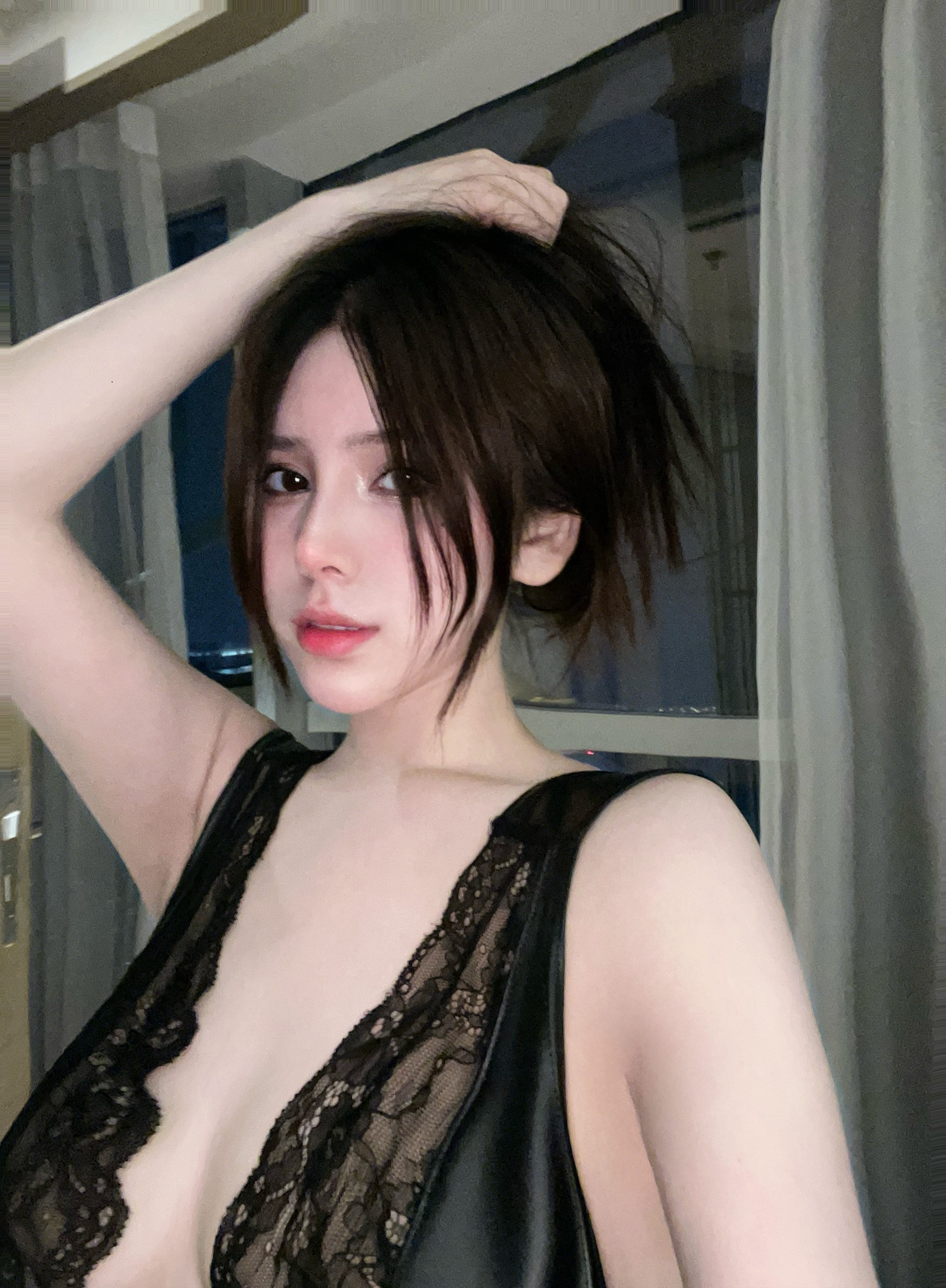 图片[5] - 奔跑的晶骡儿 - 皮衣蕾丝 [12P] - 机器猫次元 - 机器猫次元