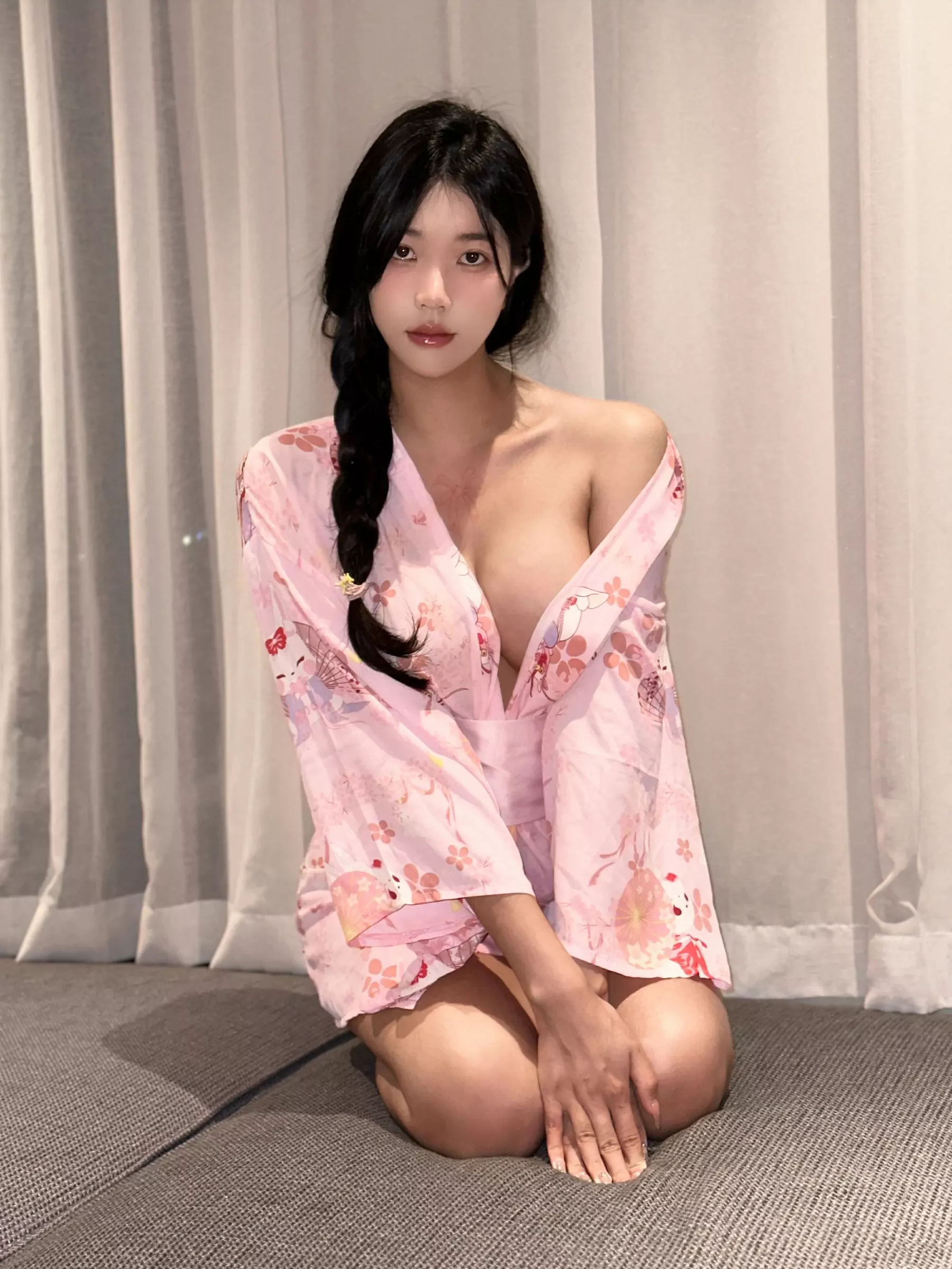 图片[8] - 鱼神鱼 - 和风粉嫩少女 [20P] - 机器猫次元 - 机器猫次元