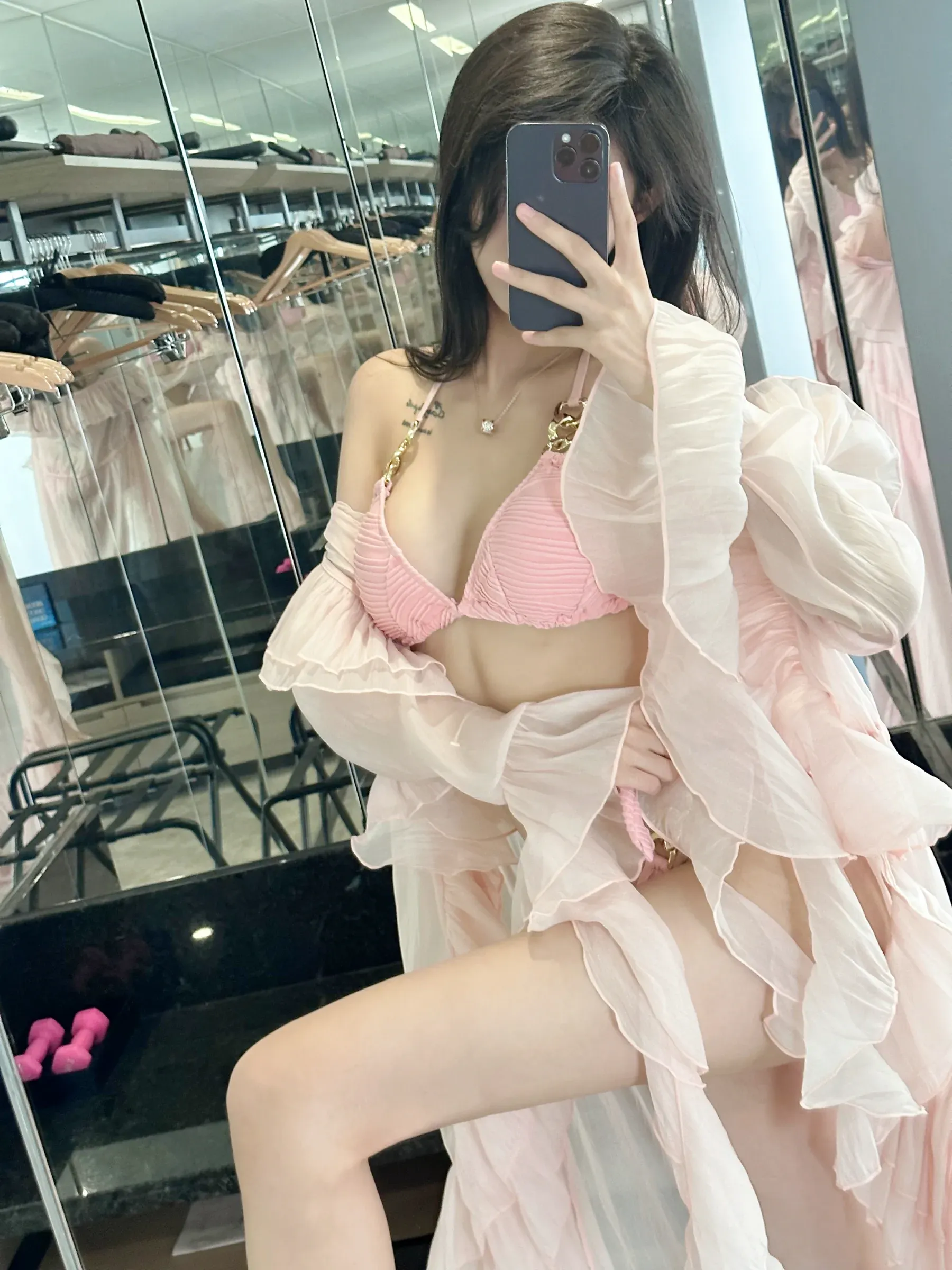 图片[1] - 葛征GEZHENG - 粉色长裙 [27P] - 机器猫次元 - 机器猫次元