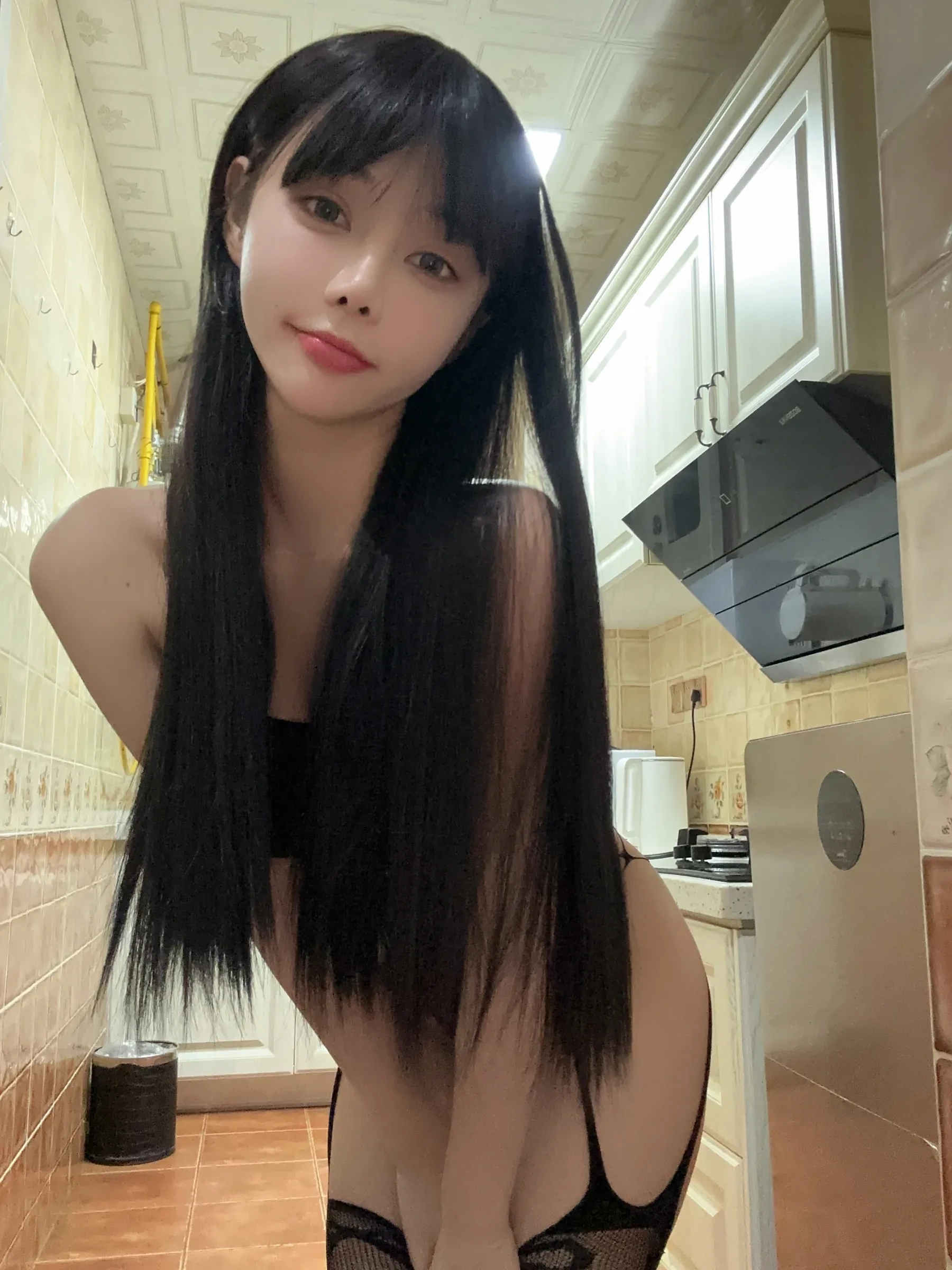 图片[6] - 无欲无求的推土君 - 镂空黑色连体衣 [22P] - 机器猫次元 - 机器猫次元