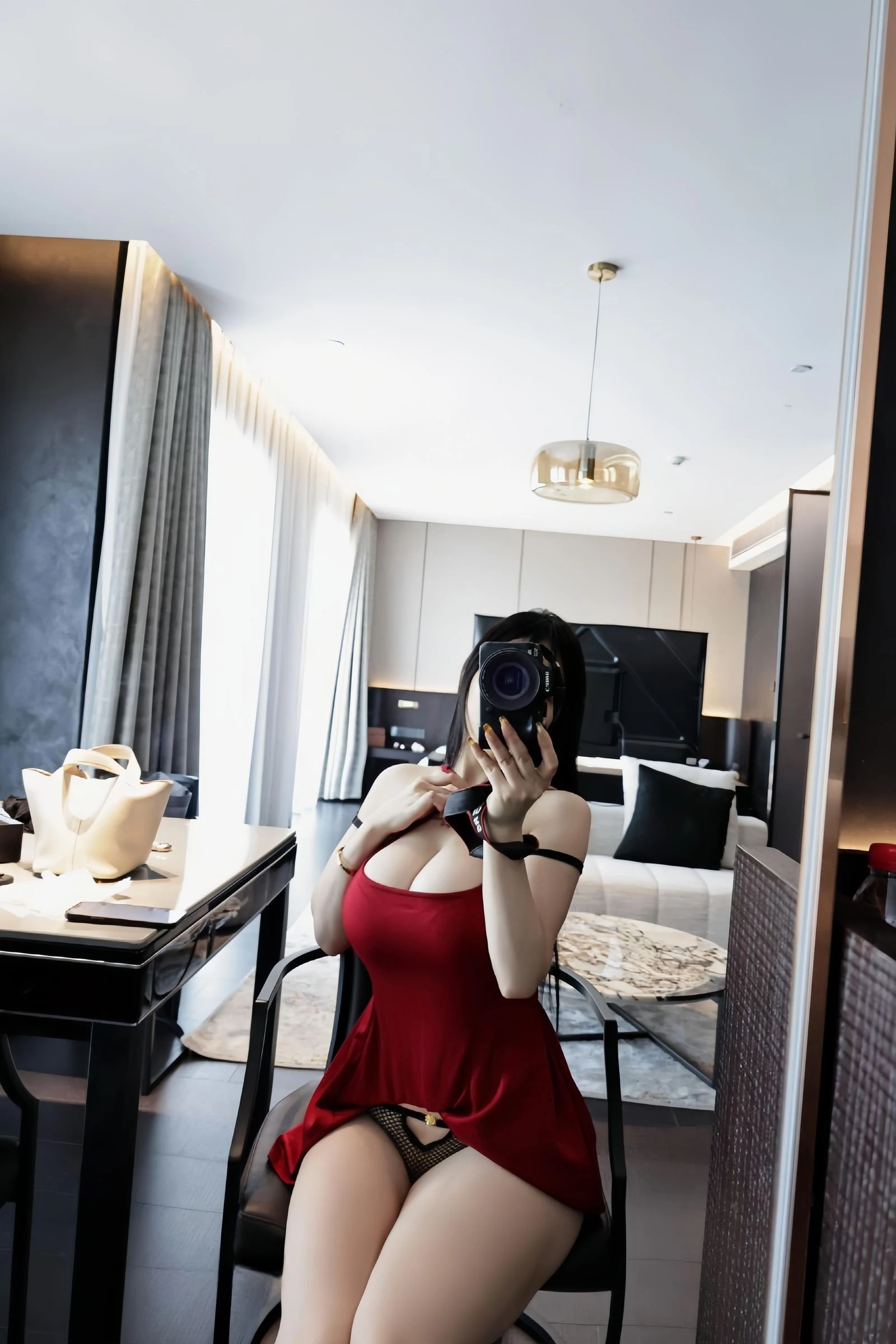图片[4] - 左公子666 - 难以抗拒的红色包臀 [10P] - 机器猫次元 - 机器猫次元