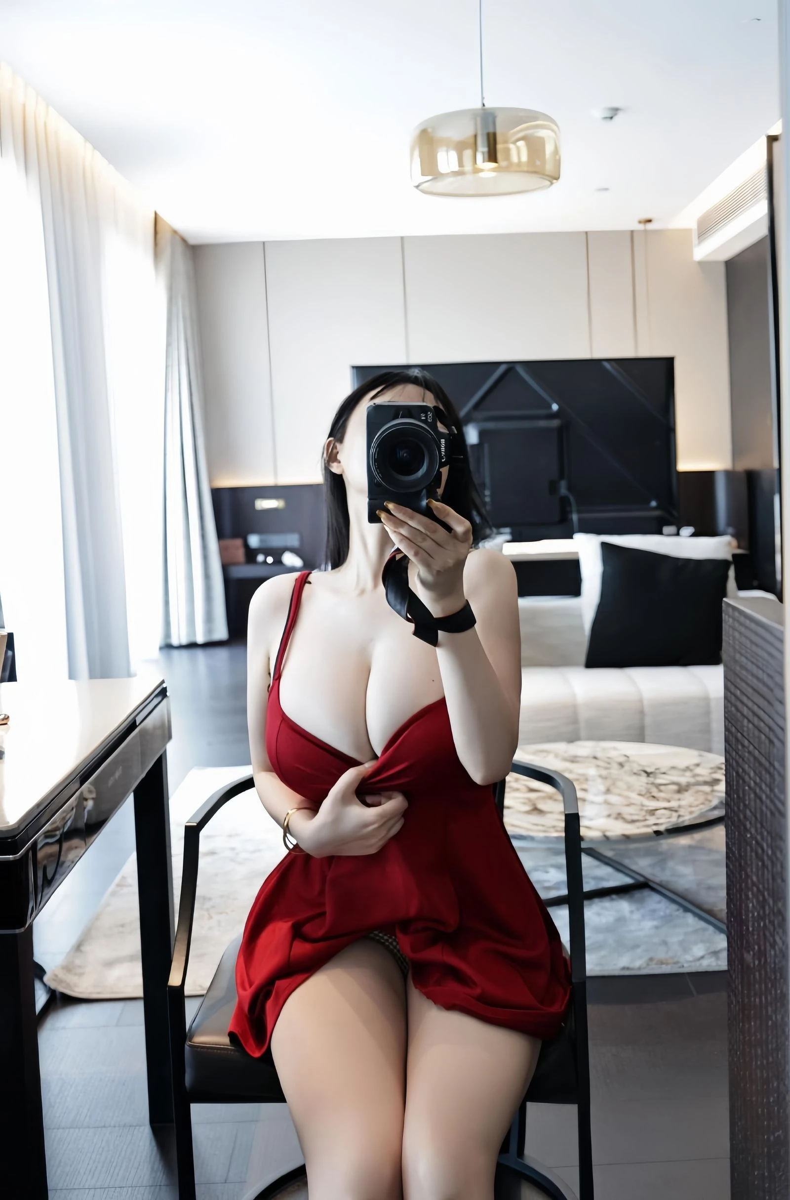 图片[1] - 左公子666 - 难以抗拒的红色包臀 [10P] - 机器猫次元 - 机器猫次元