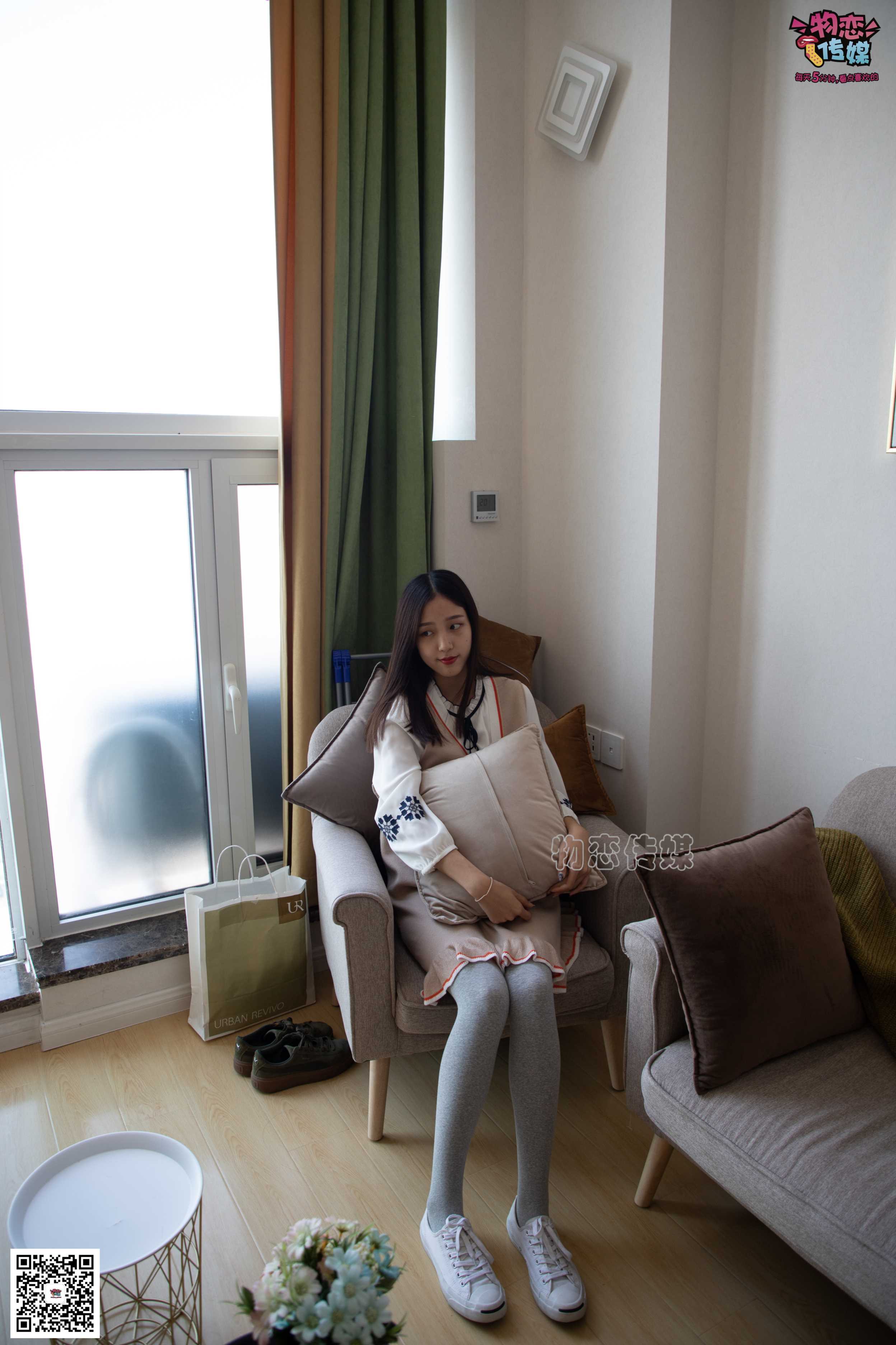 图片[1] - 物恋传媒 No.066 开口笑,灰色的森女系.清纯小姐姐的灰色长筒棉袜 [148P+1V922MB] - 机器猫次元 - 机器猫次元