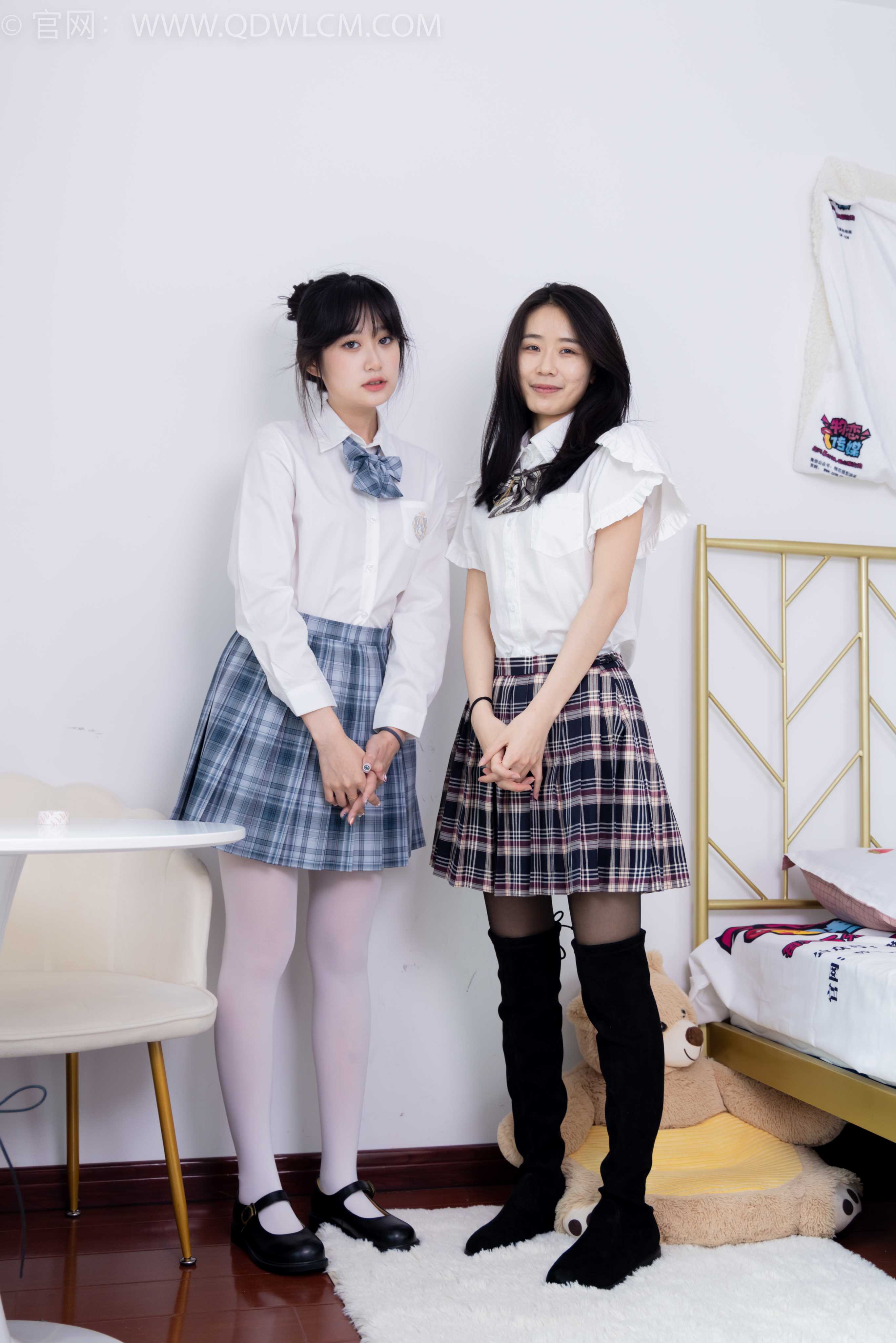 图片[1] - 物恋传媒 NO.1582 菜菜&小敏-学院姐妹花 [176P-1V-6.44G] - 机器猫次元 - 机器猫次元