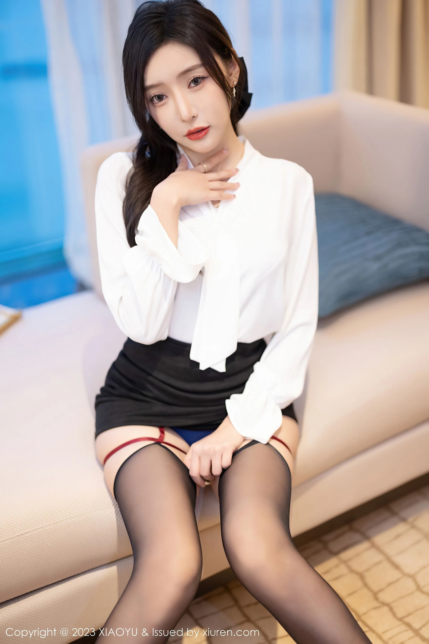 图片[6] - 语画界 VOL.1033 王馨瑶yanni 短裙黑丝 - 机器猫次元 - 机器猫次元