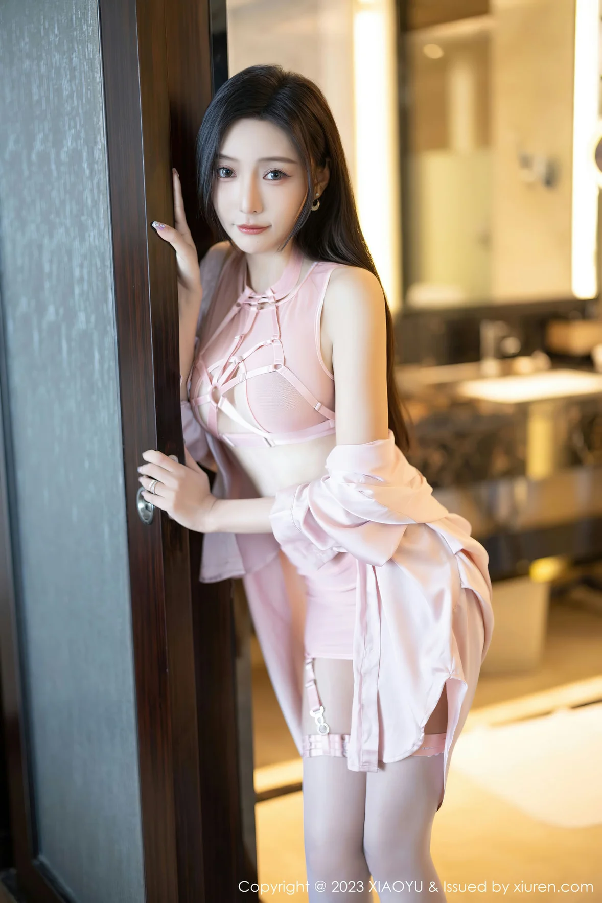 图片[5] - XIAOYU 语画界 Vol.1040 王馨瑶yanni 粉色情趣服饰性感写真 [86P] - 机器猫次元 - 机器猫次元