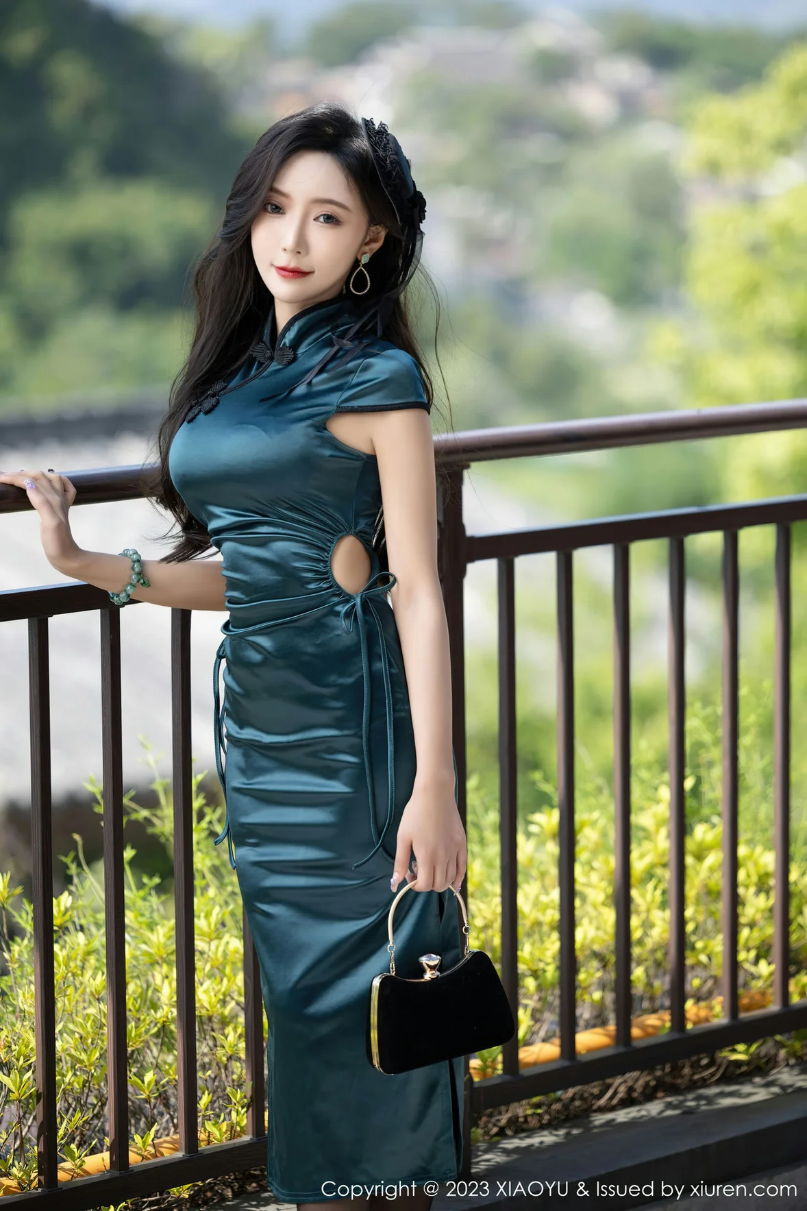 图片[6] - XIAOYU 语画界 Vol.1048 王馨瑶 暗绿色旗袍 [85P] - 机器猫次元 - 机器猫次元