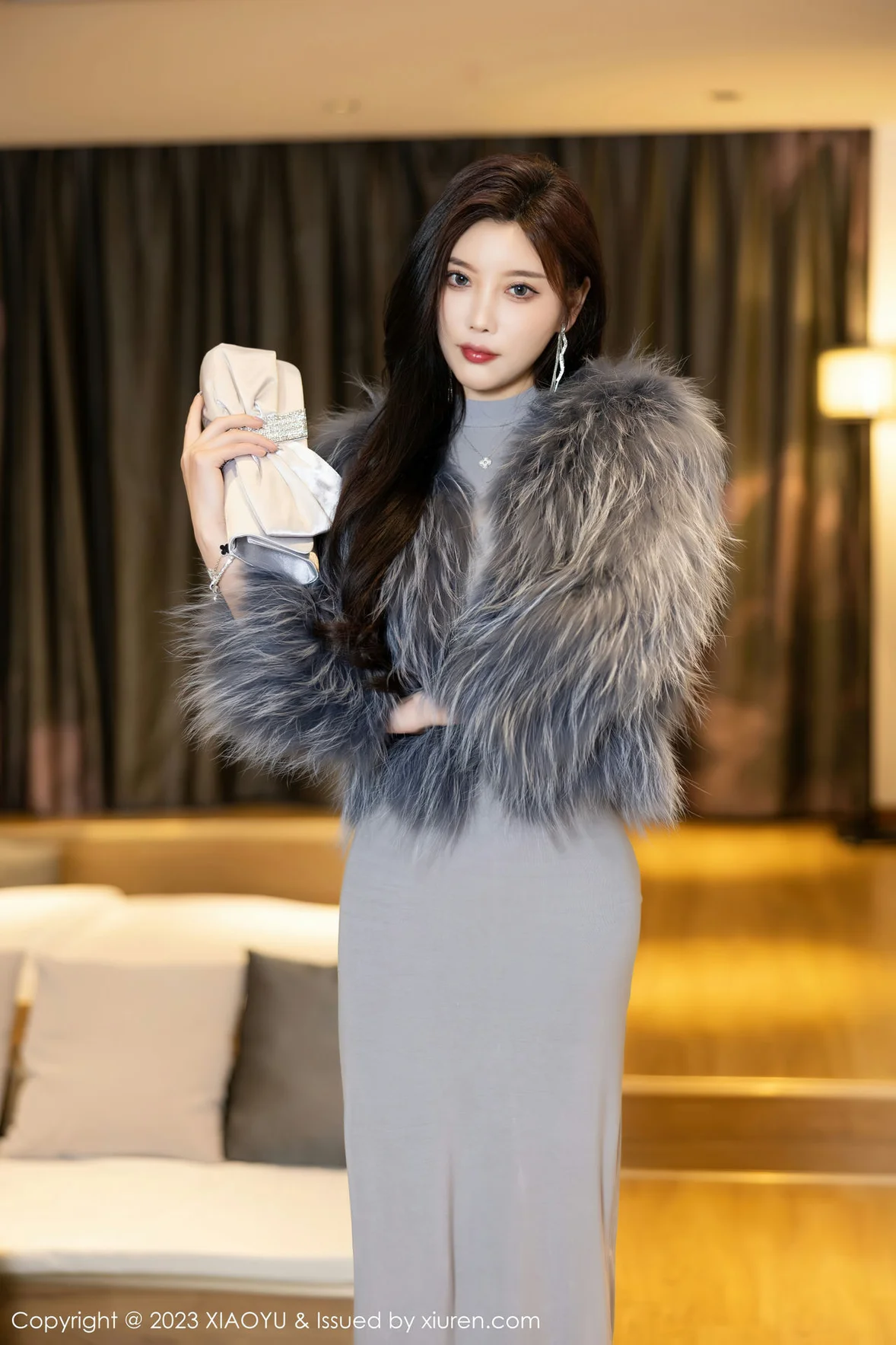 图片[3] - XIAOYU 语画界 Vol.1051 杨晨晨Yome 灰色镂空连衣贵州旅拍 [88P] - 机器猫次元 - 机器猫次元