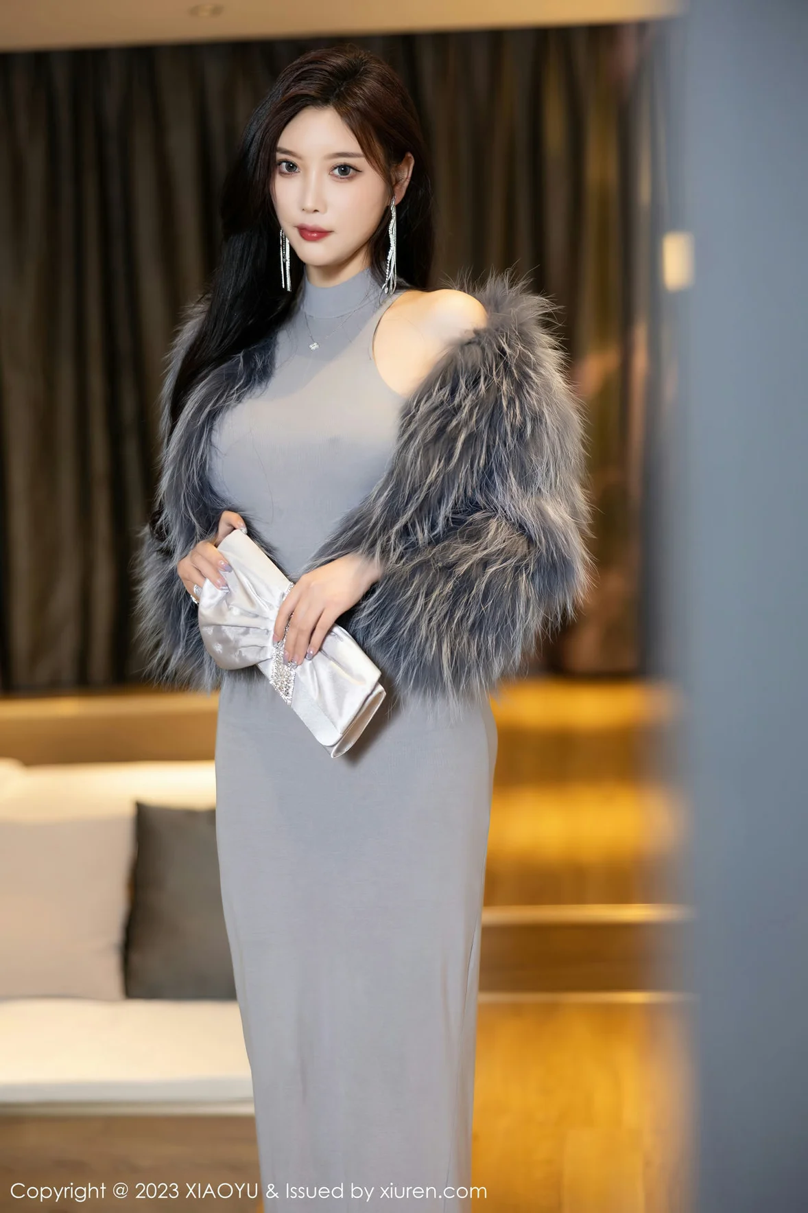 图片[4] - XIAOYU 语画界 Vol.1051 杨晨晨Yome 灰色镂空连衣贵州旅拍 [88P] - 机器猫次元 - 机器猫次元