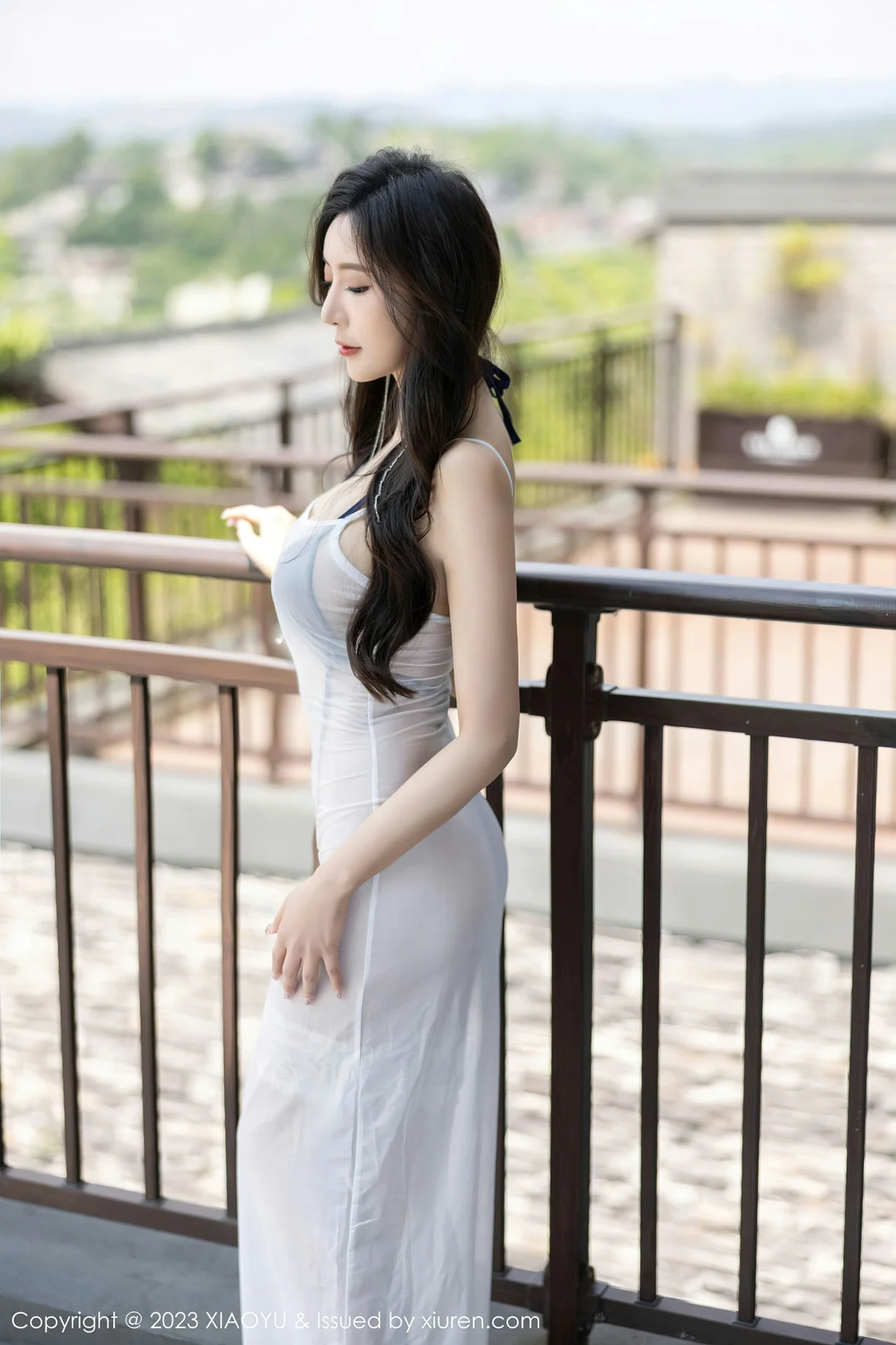 图片[3] - XIAOYU 语画界 Vol.1052 王馨瑶yanni 白色轻透连衣长裙贵州旅拍 [98P] - 机器猫次元 - 机器猫次元