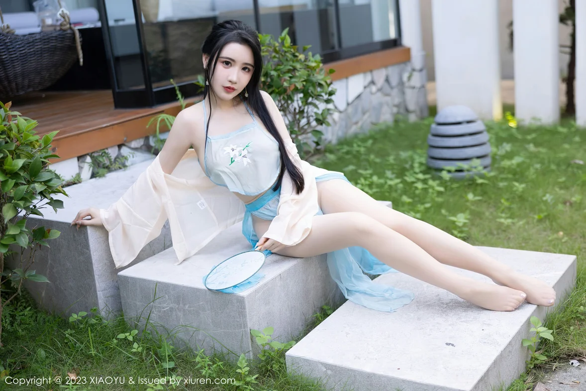图片[6] - XIAOYU 语画界 Vol.1057 Cherry樱桃酱 淡蓝色古装杭州旅拍 [82P] - 机器猫次元 - 机器猫次元