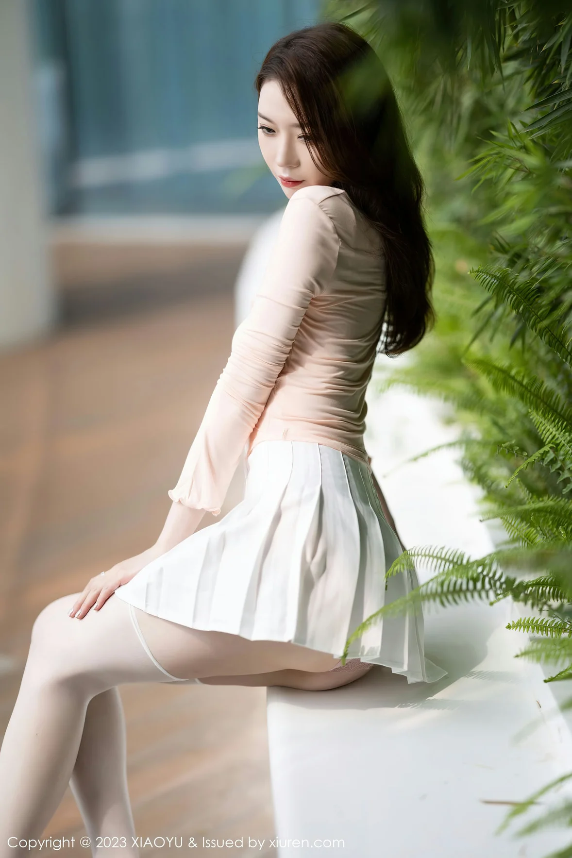 图片[6] - XIAOYU 语画 Vol.1069 梦心玥 诱人白色丝袜性感写真1 [86P] - 机器猫次元 - 机器猫次元