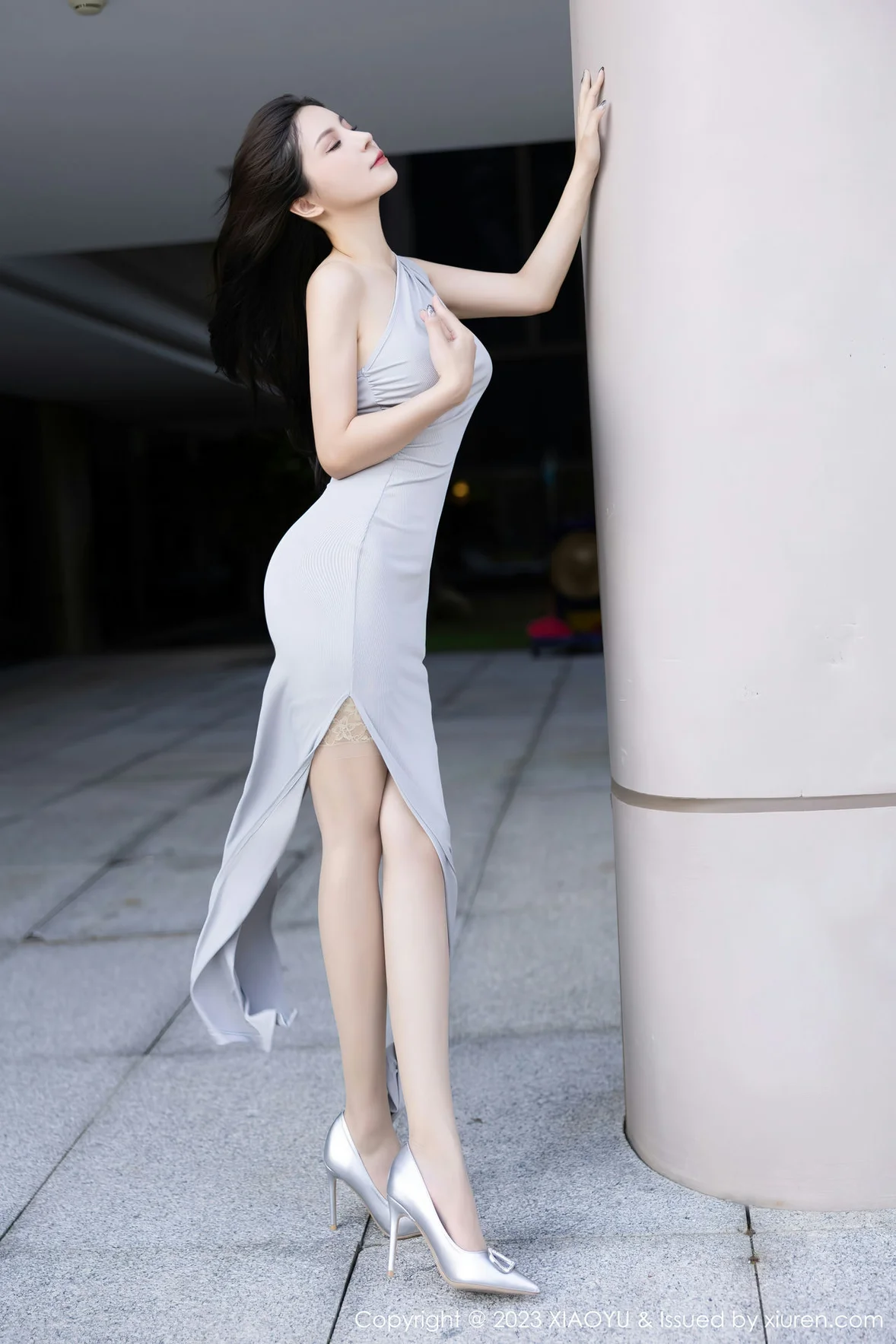 图片[3] - XIAOYU 语画 Vol.1074 小蛮妖Yummy 灰色蕾丝内衣贵州旅拍 [82P] - 机器猫次元 - 机器猫次元