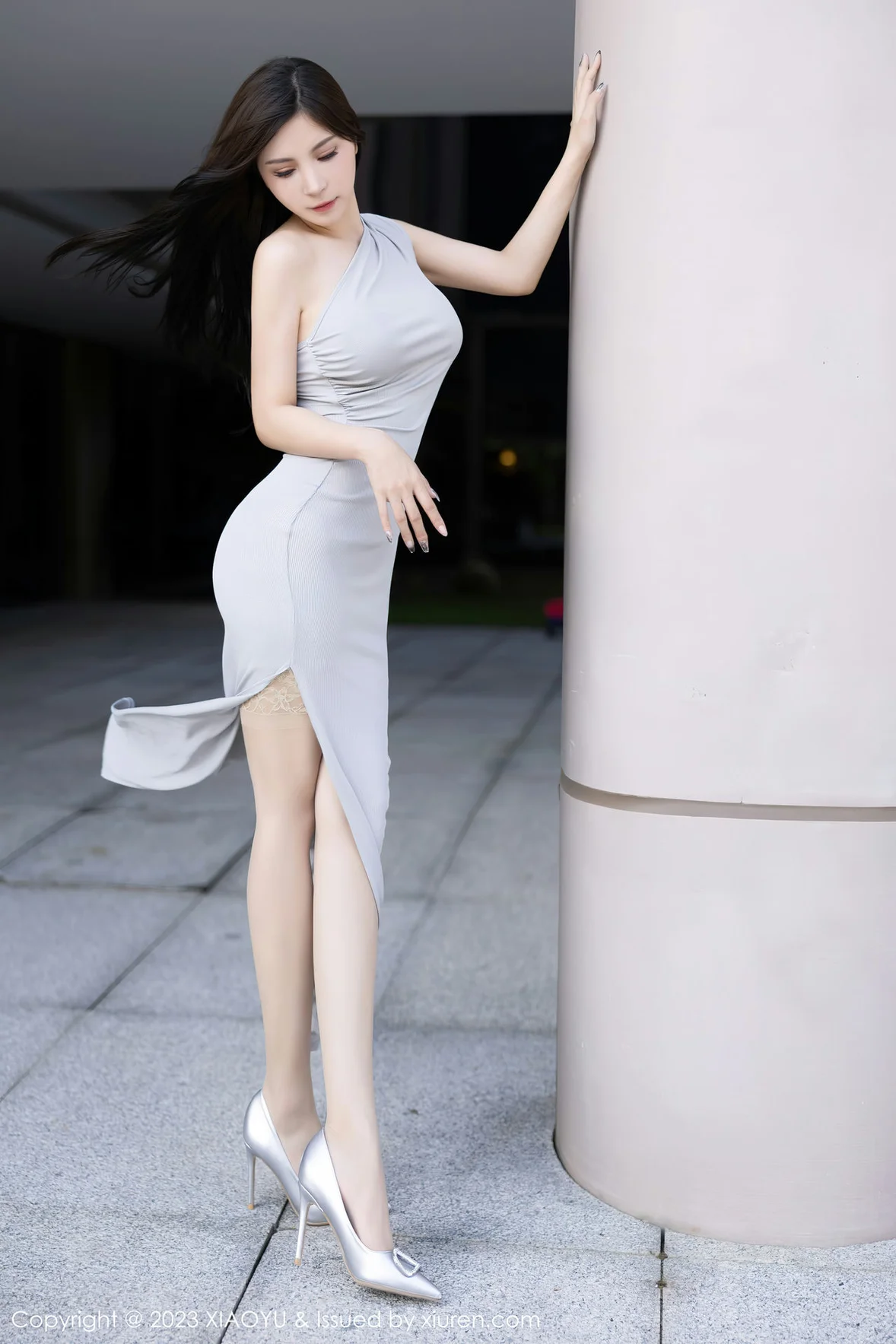 图片[2] - XIAOYU 语画 Vol.1074 小蛮妖Yummy 灰色蕾丝内衣贵州旅拍 [82P] - 机器猫次元 - 机器猫次元