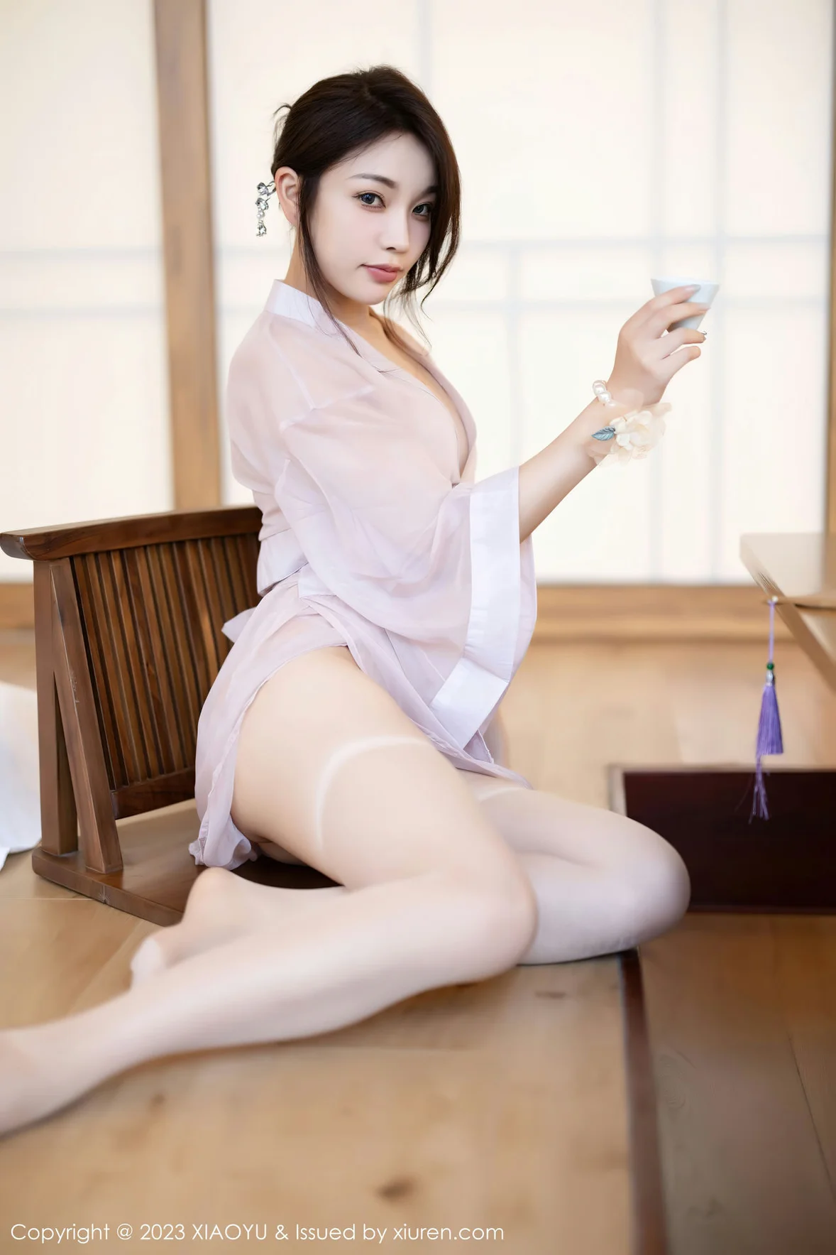 图片[7] - XIAOYU 语画 Vol.1076 徐莉芝Booty 轻透薄纱服饰性感写真 [85P] - 机器猫次元 - 机器猫次元