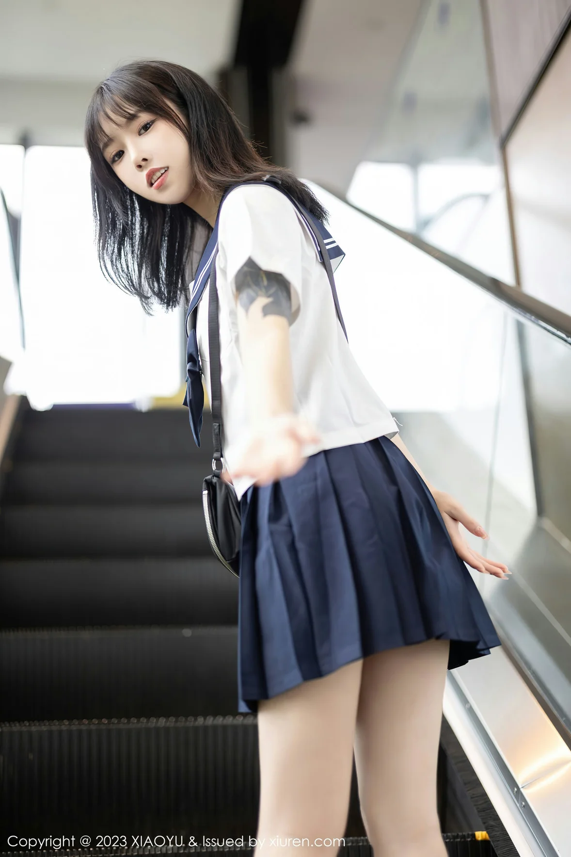 图片[8] - XIAOYU 语画 Vol.1087 奶瓶. 白色学妹服饰性感写真 [89P] - 机器猫次元 - 机器猫次元