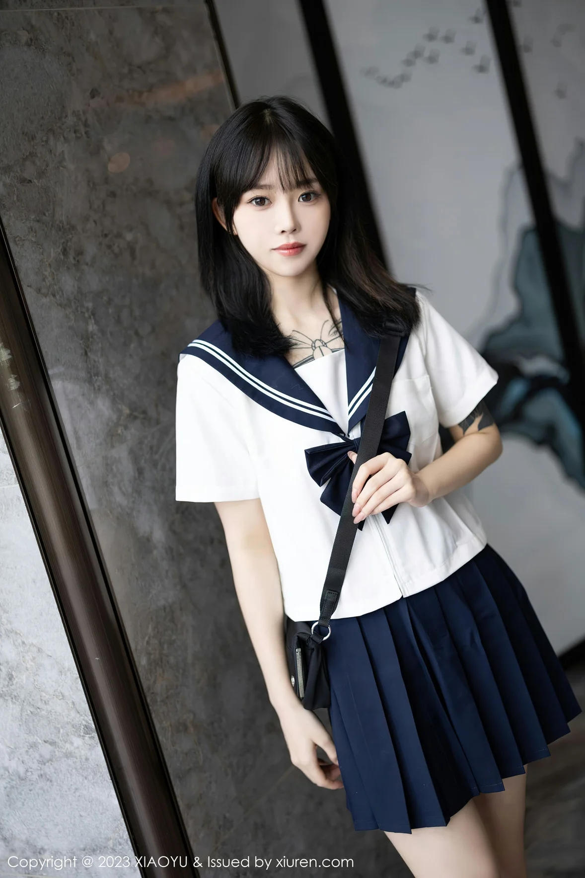 图片[2] - XIAOYU 语画 Vol.1087 奶瓶. 白色学妹服饰性感写真 [89P] - 机器猫次元 - 机器猫次元