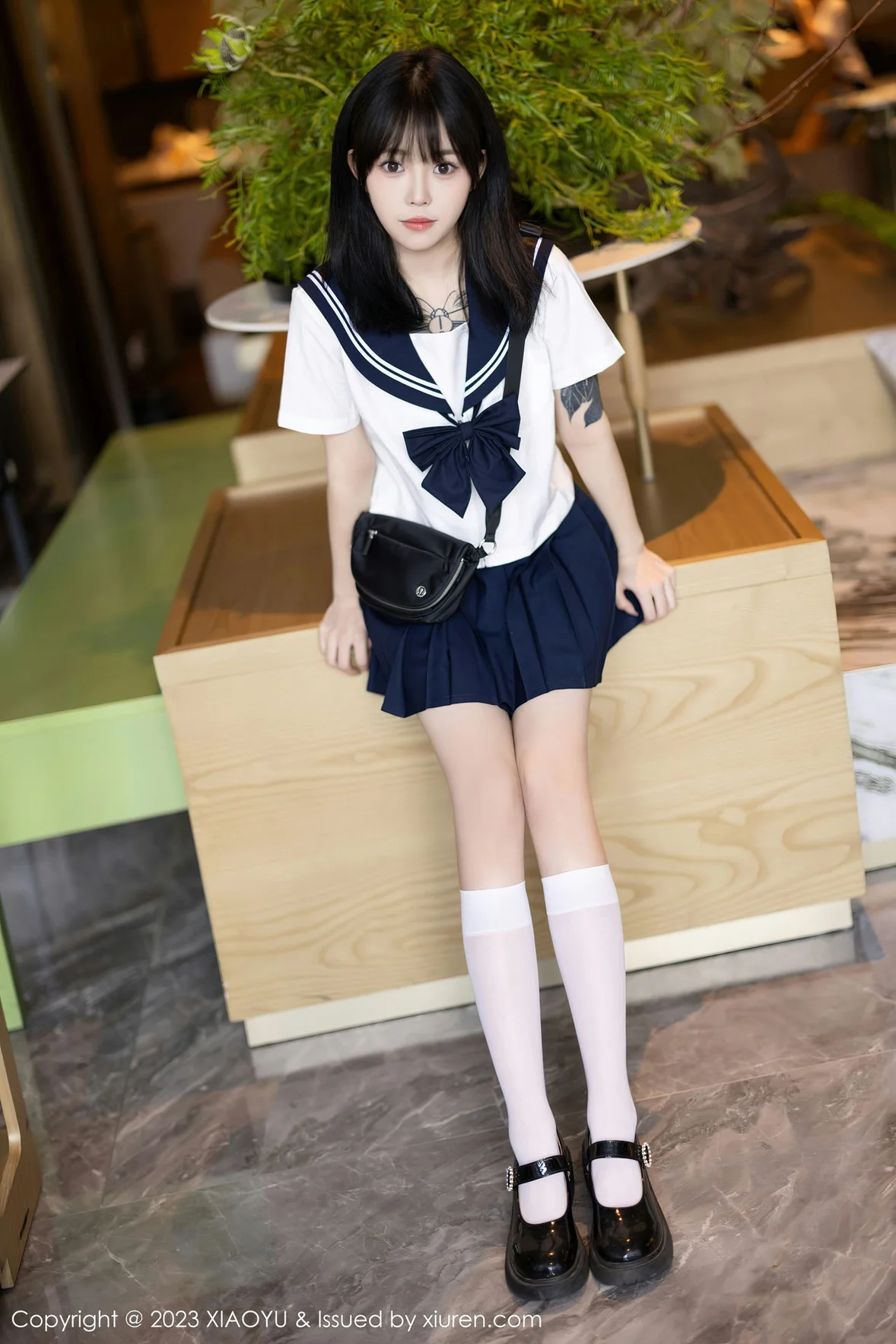图片[6] - XIAOYU 语画 Vol.1087 奶瓶. 白色学妹服饰性感写真 [89P] - 机器猫次元 - 机器猫次元