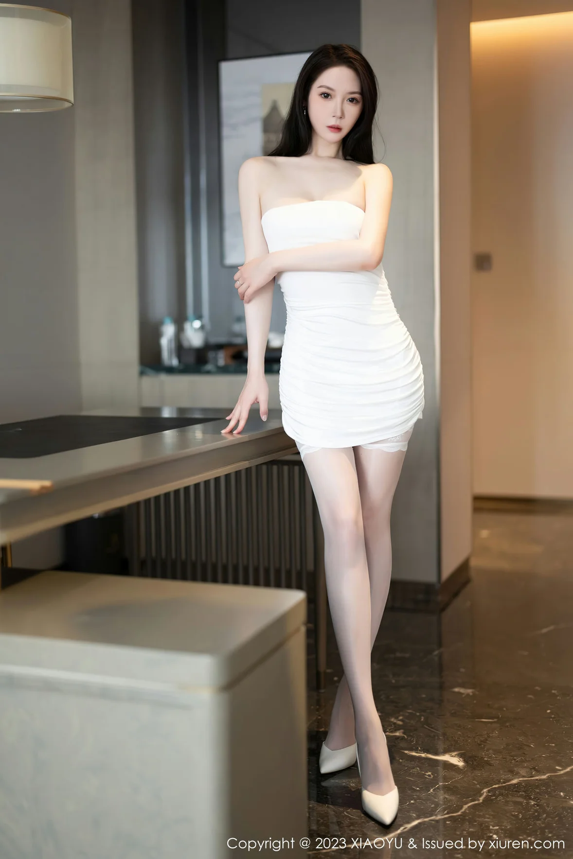 图片[2] - XIAOYU 语画 Vol.1099 梦心玥 白色丝袜性感写真 [92P] - 机器猫次元 - 机器猫次元